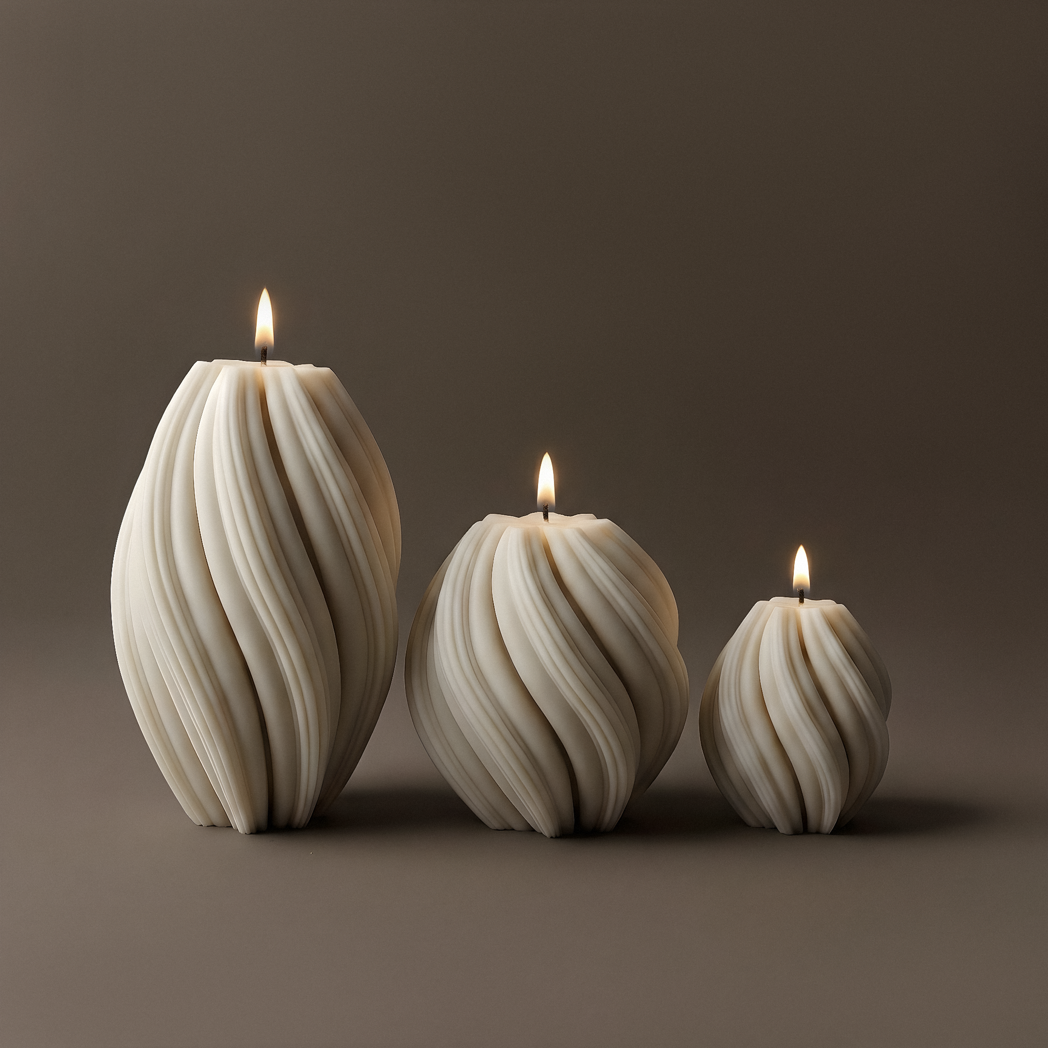 Swirl Candle