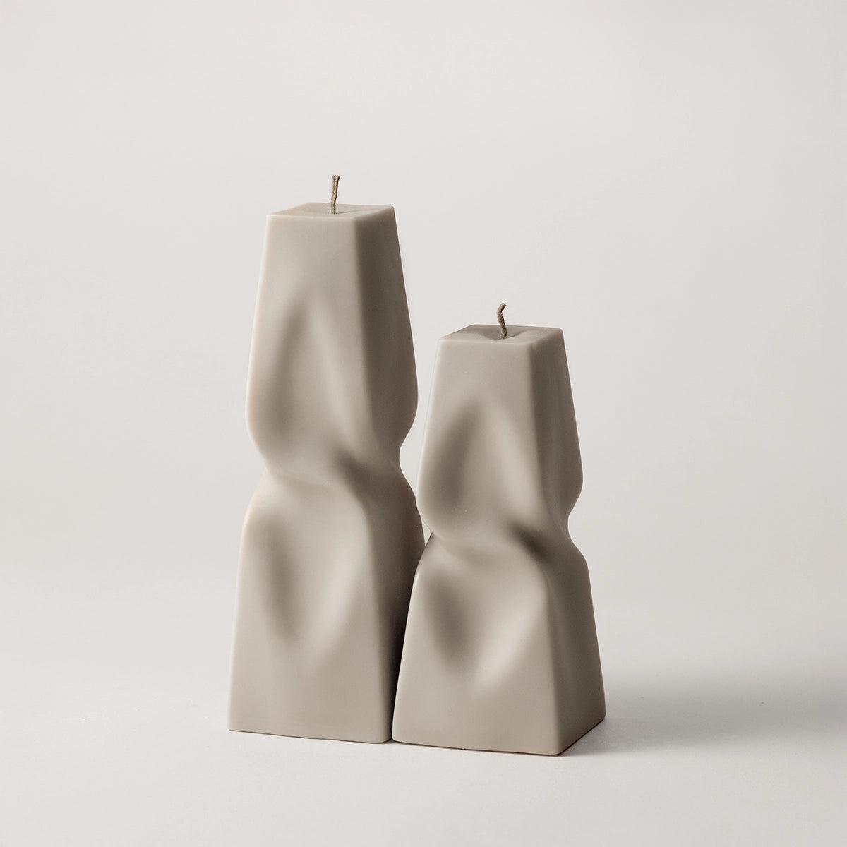 Twisted Pyramid Candle