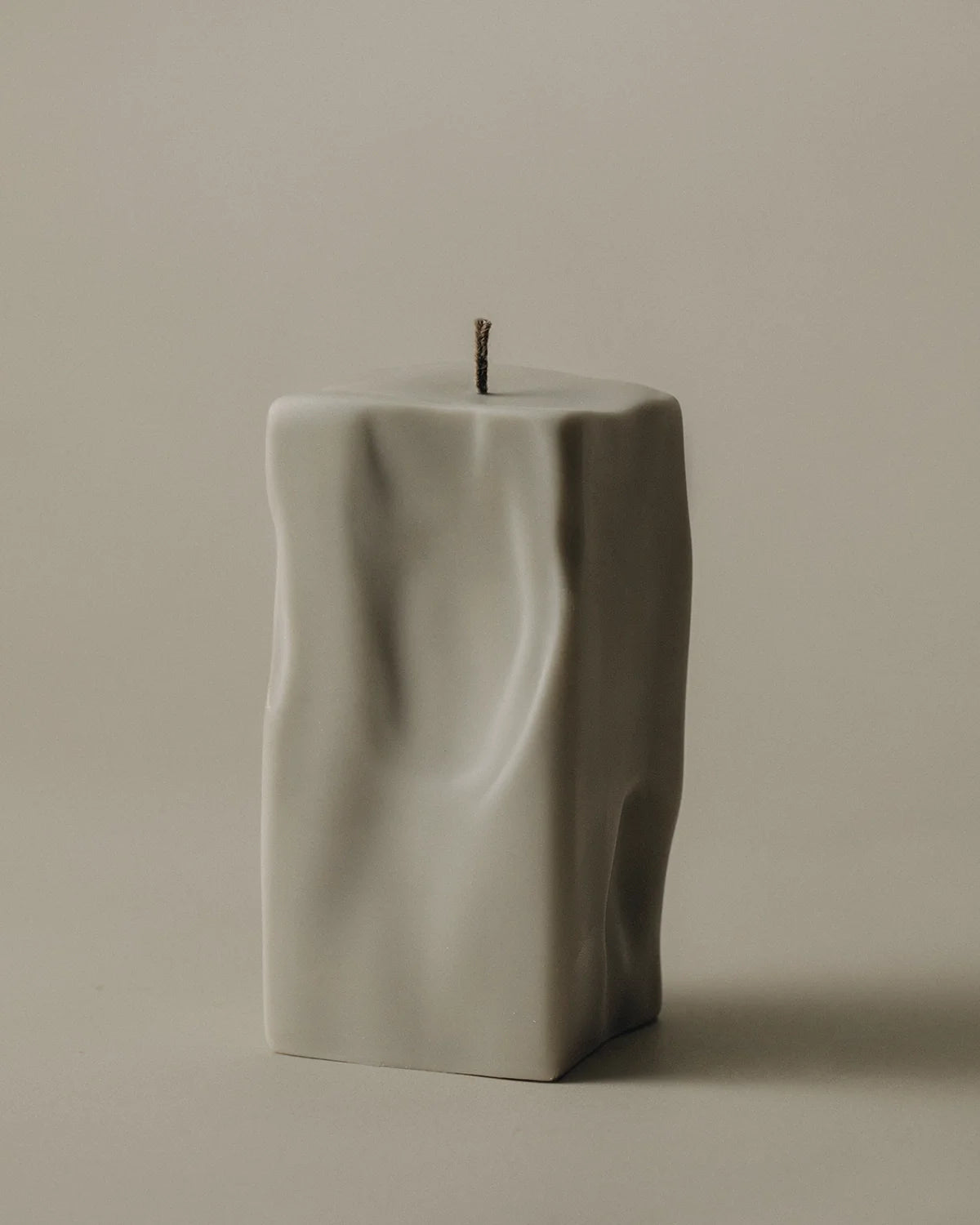 Raw Block Candle - Large - Jade