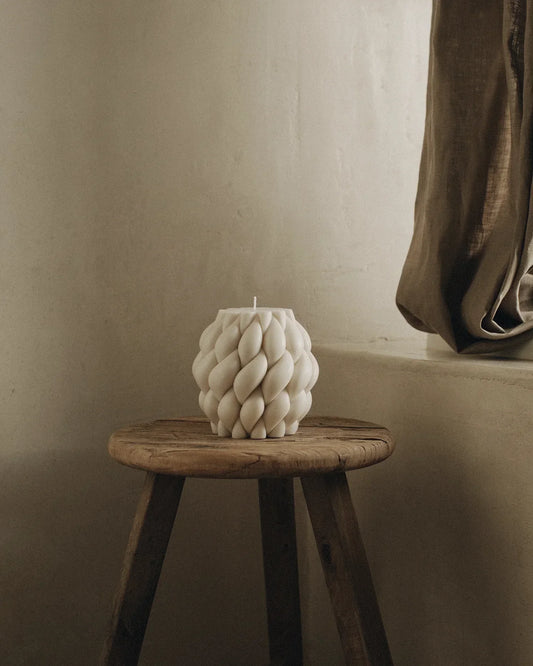 Sculptural soy candle gifts — Knot Ball Candle — LAWA Candles Los Angeles