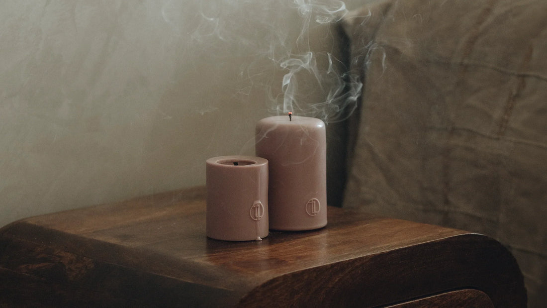 lawa-candles-set-dome-dusty-rose-pink