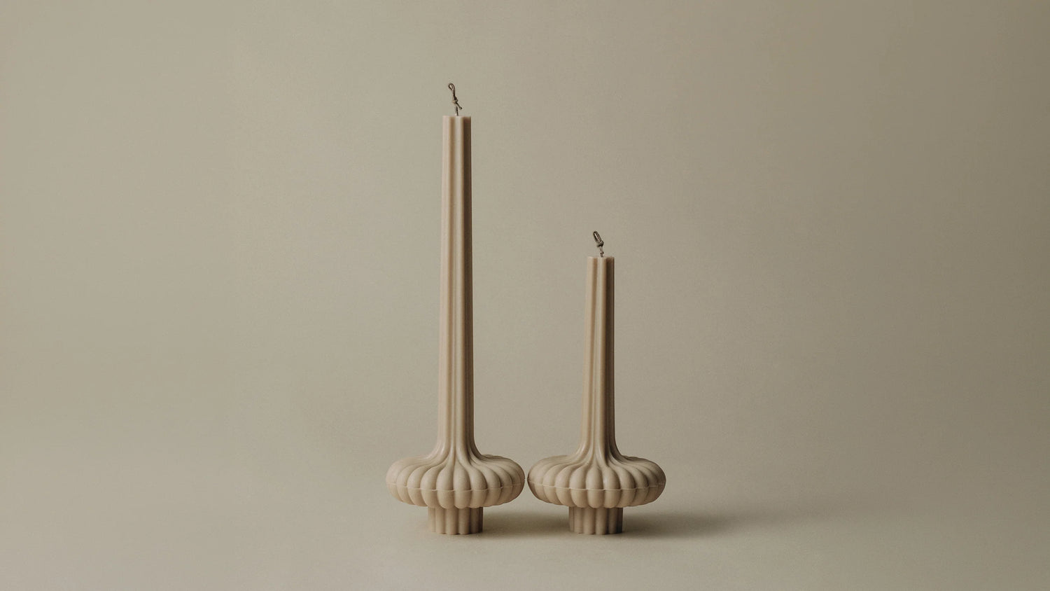 Wedding Candles | Sculptural Table & Pillar Candles