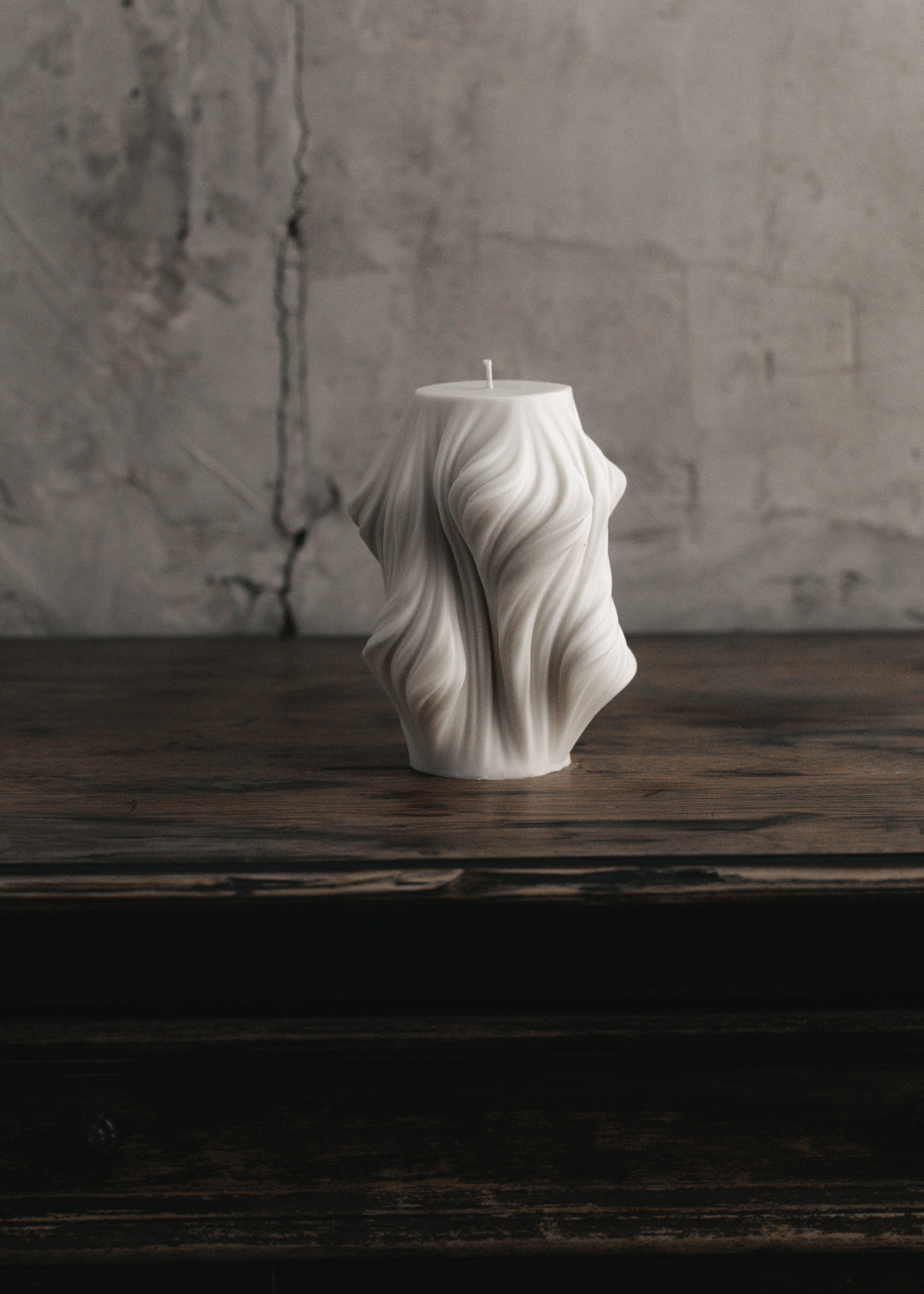 Cascading Wave Candle