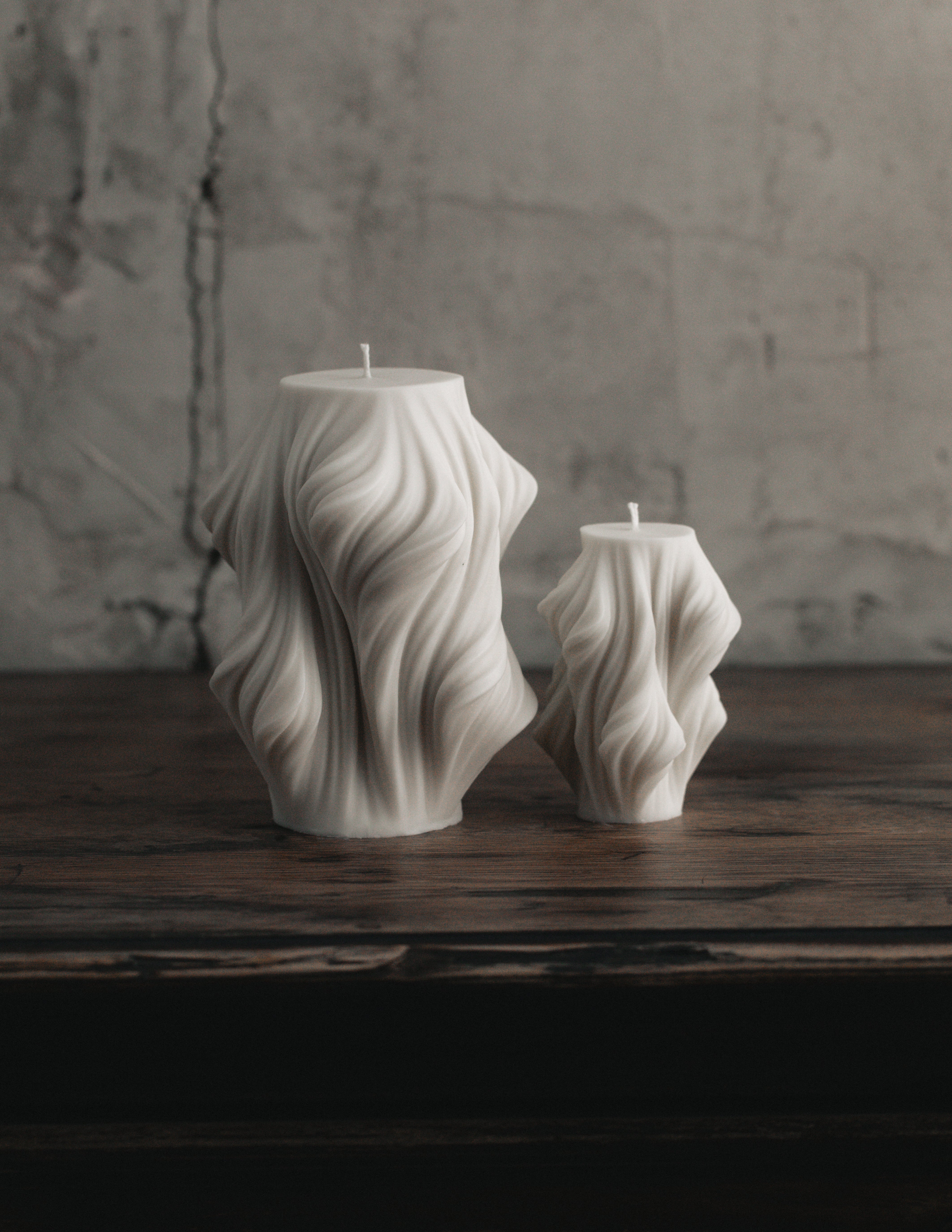 Cascading Wave Candle