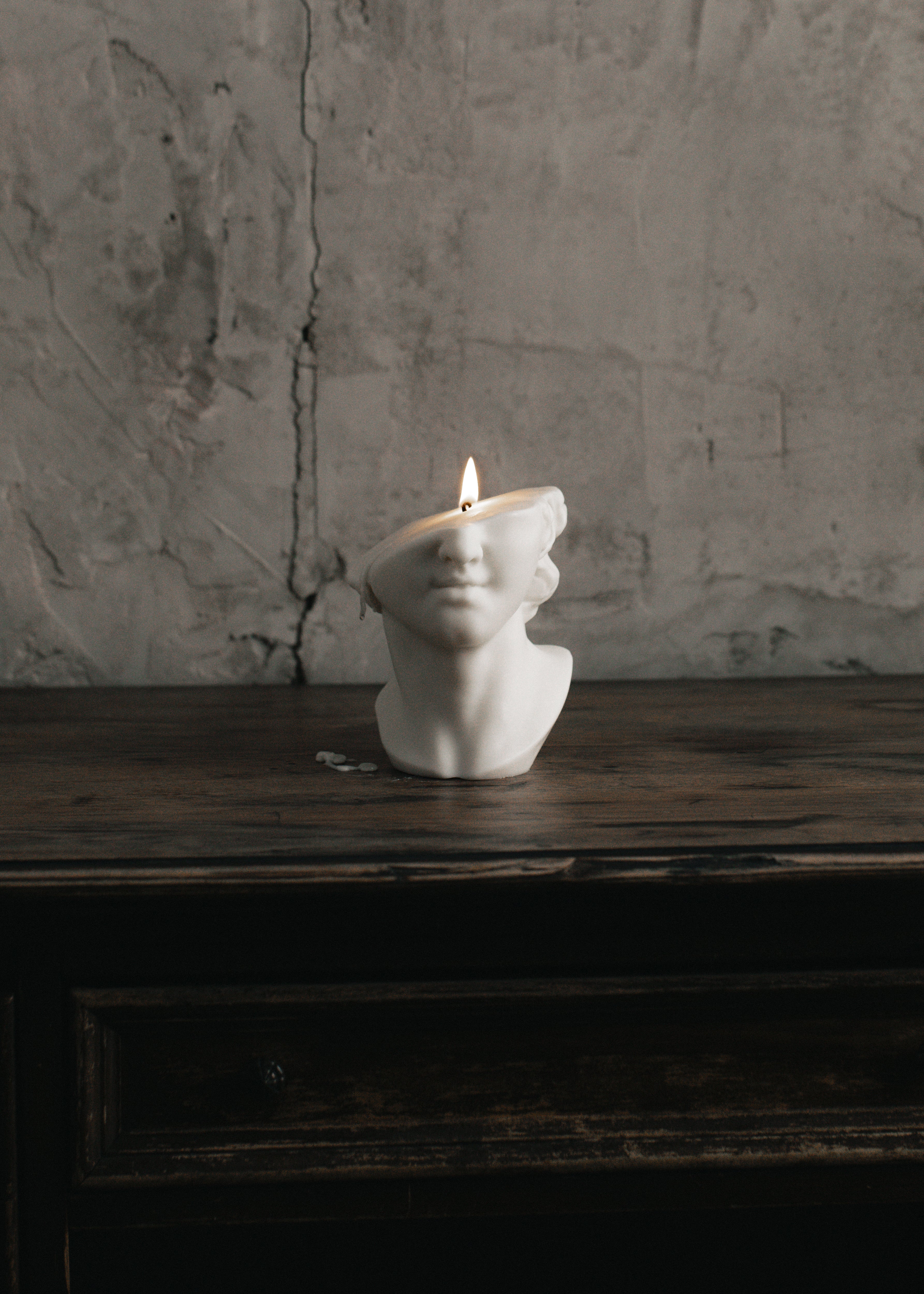 Greek Statue Candle