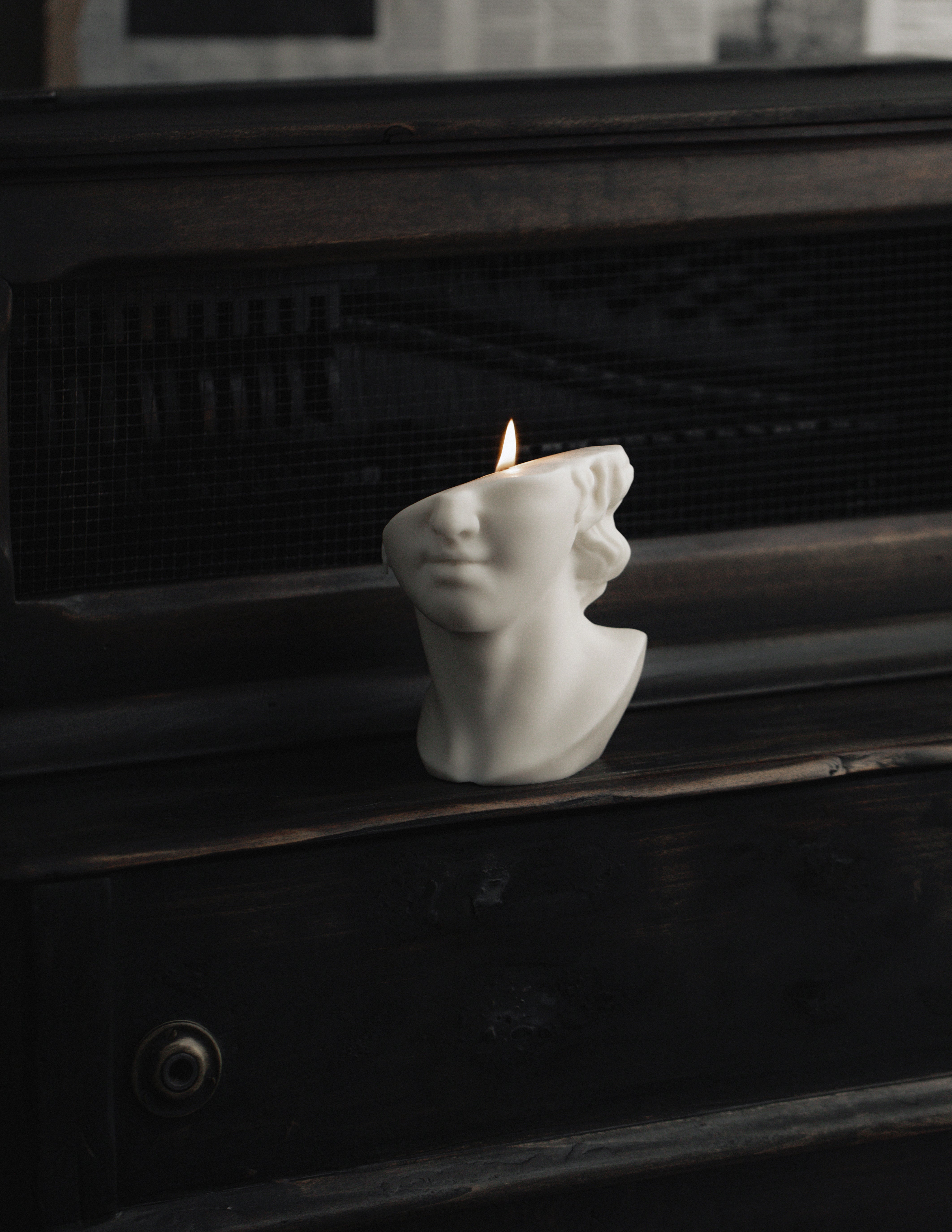 Greek Statue Candle