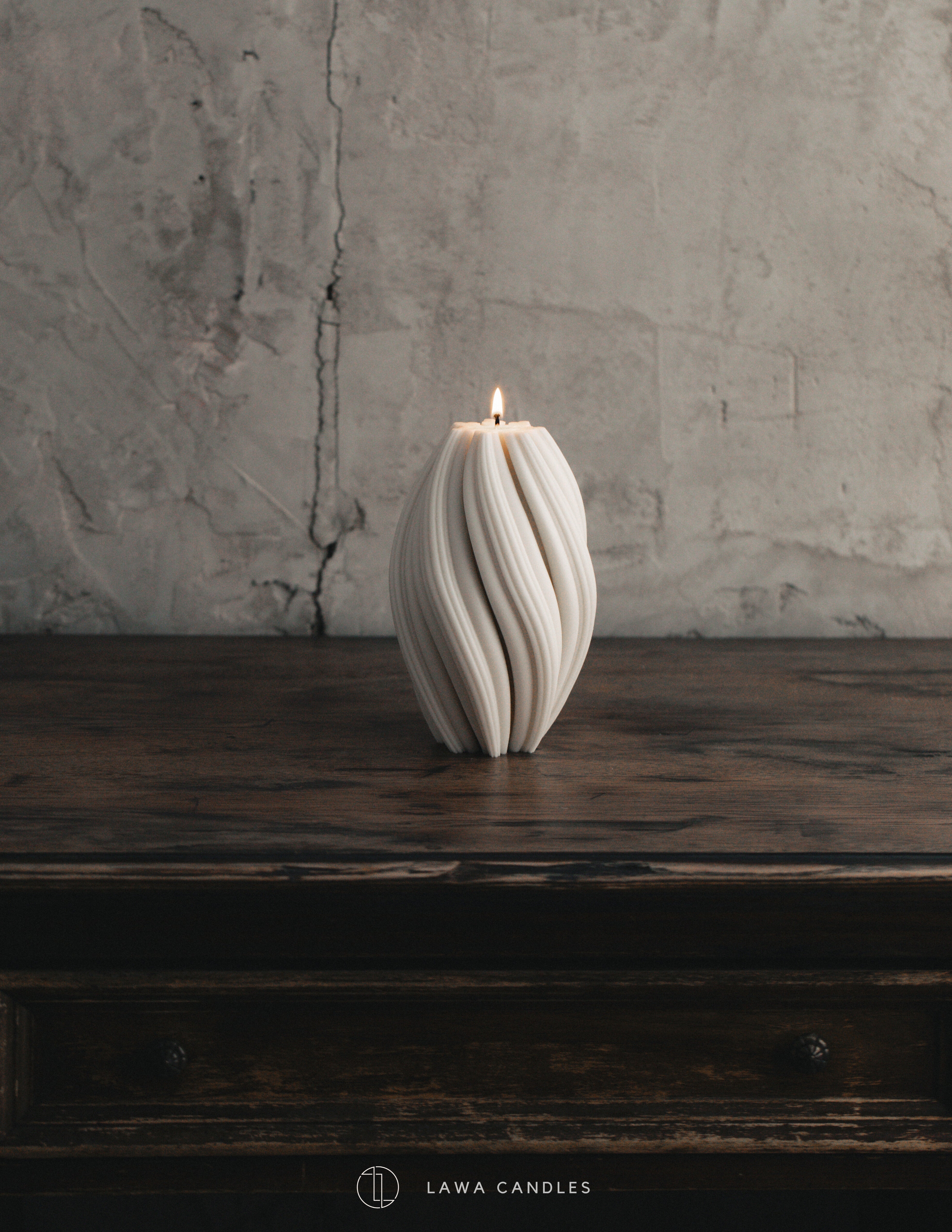 Swirl Candle