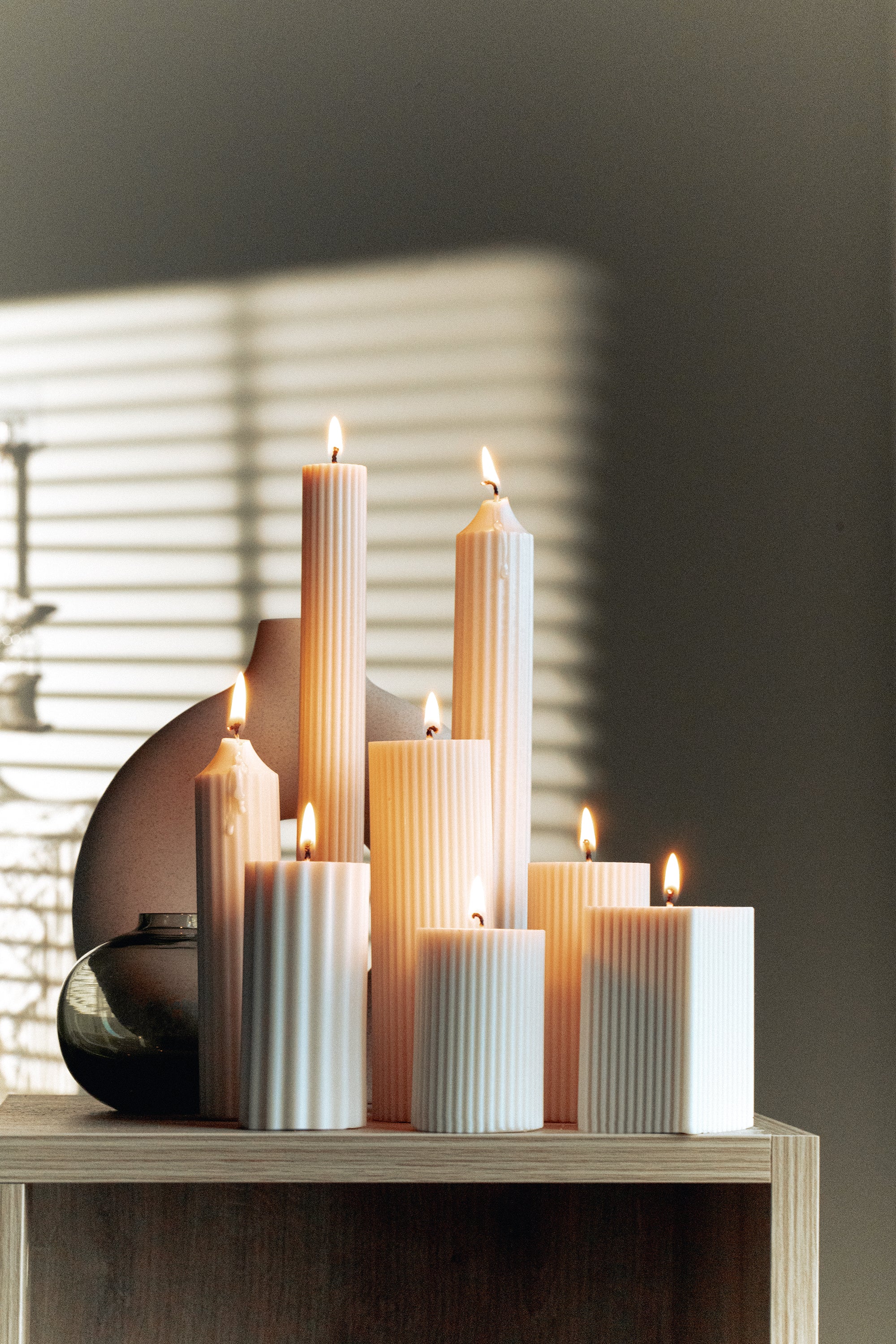 Tall pillar store candles