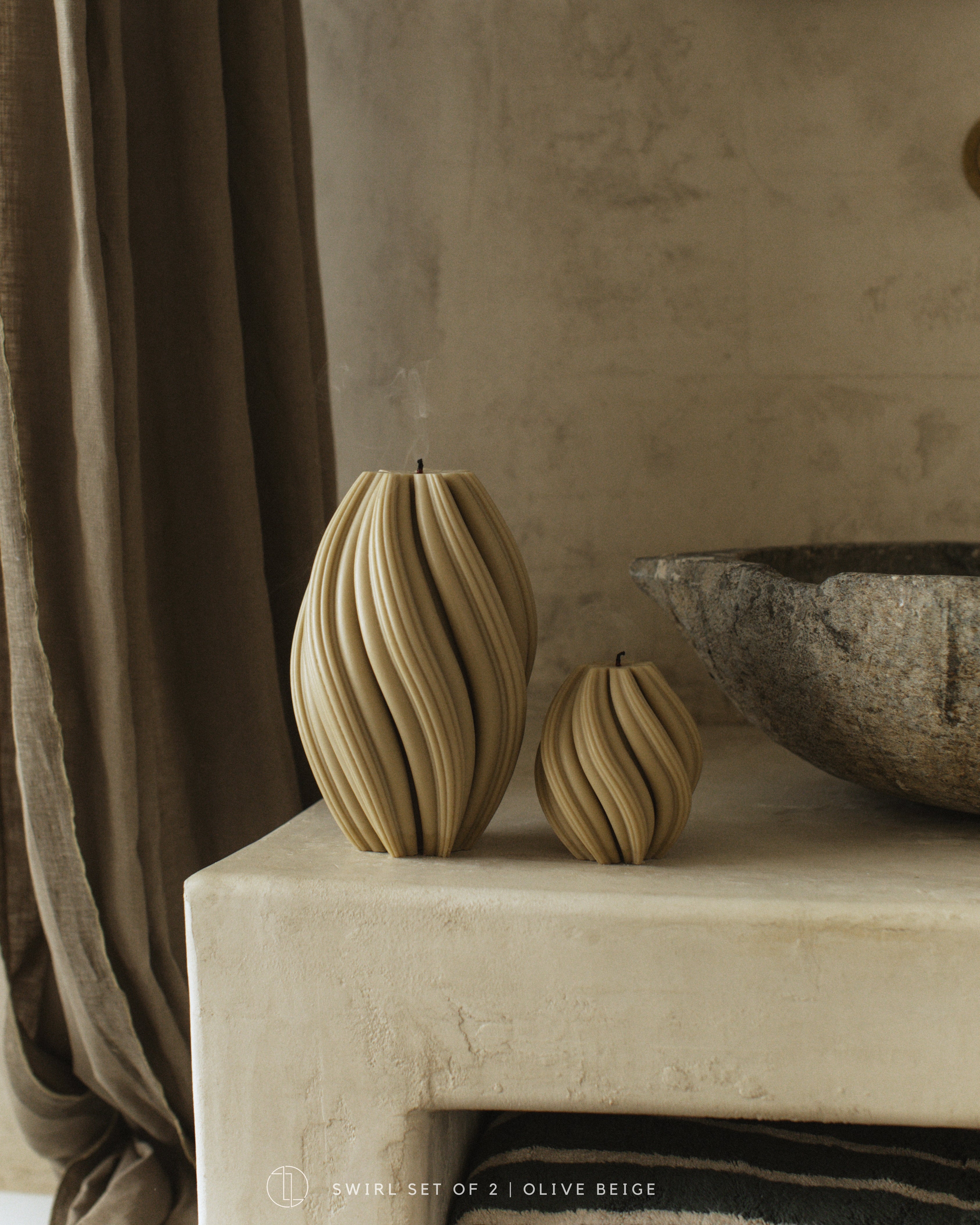 Swirl Candle