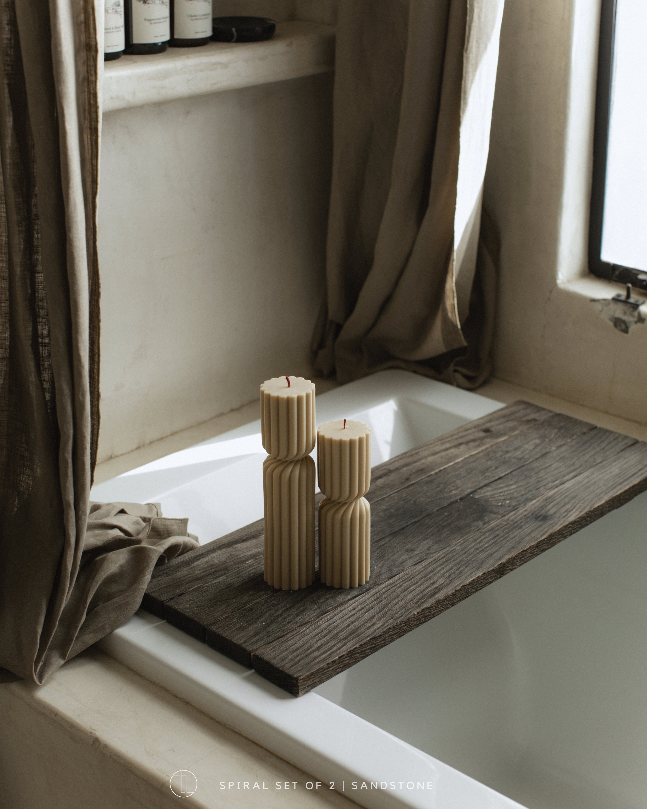 Spiral Spire Candle
