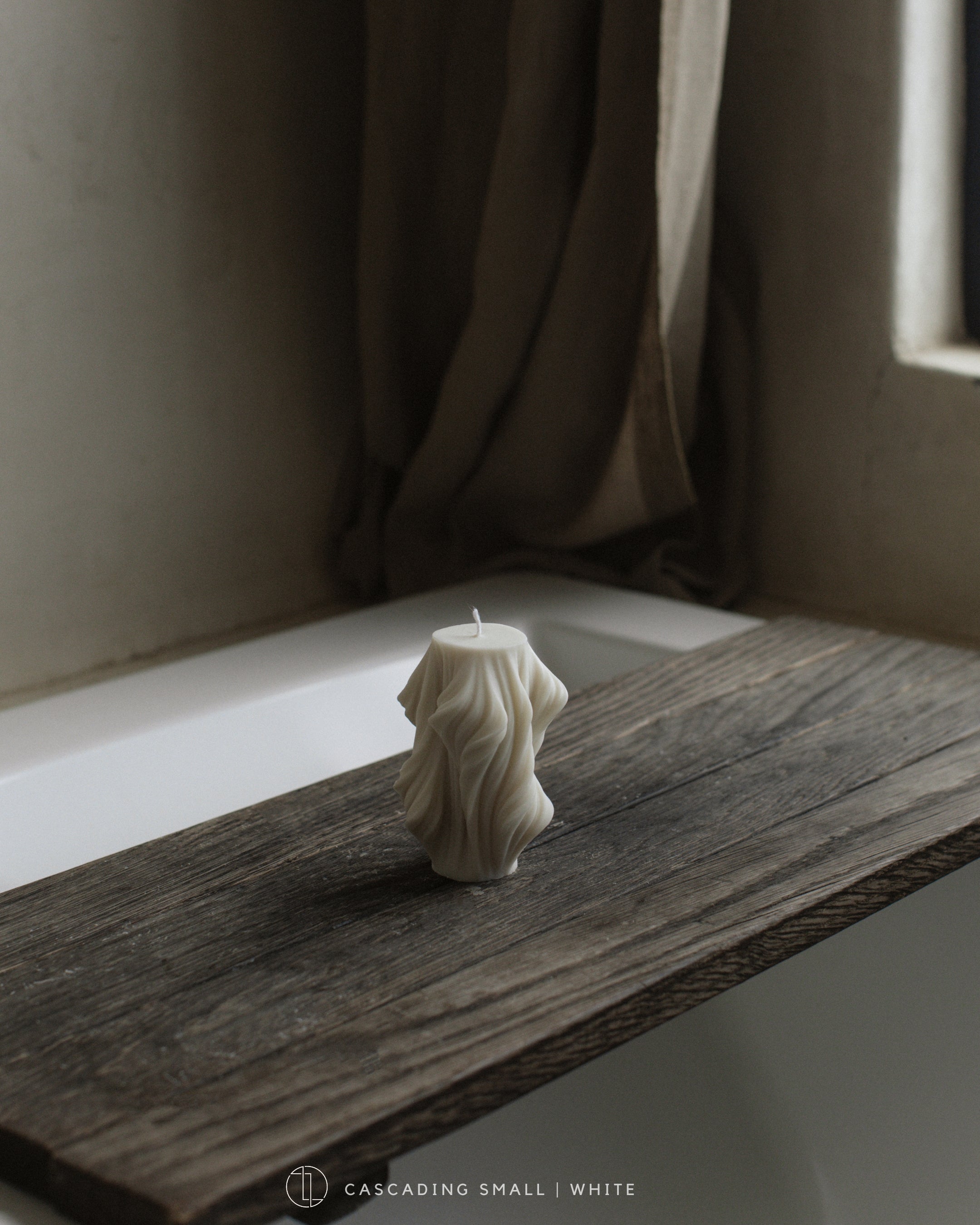 Cascading Wave Candle