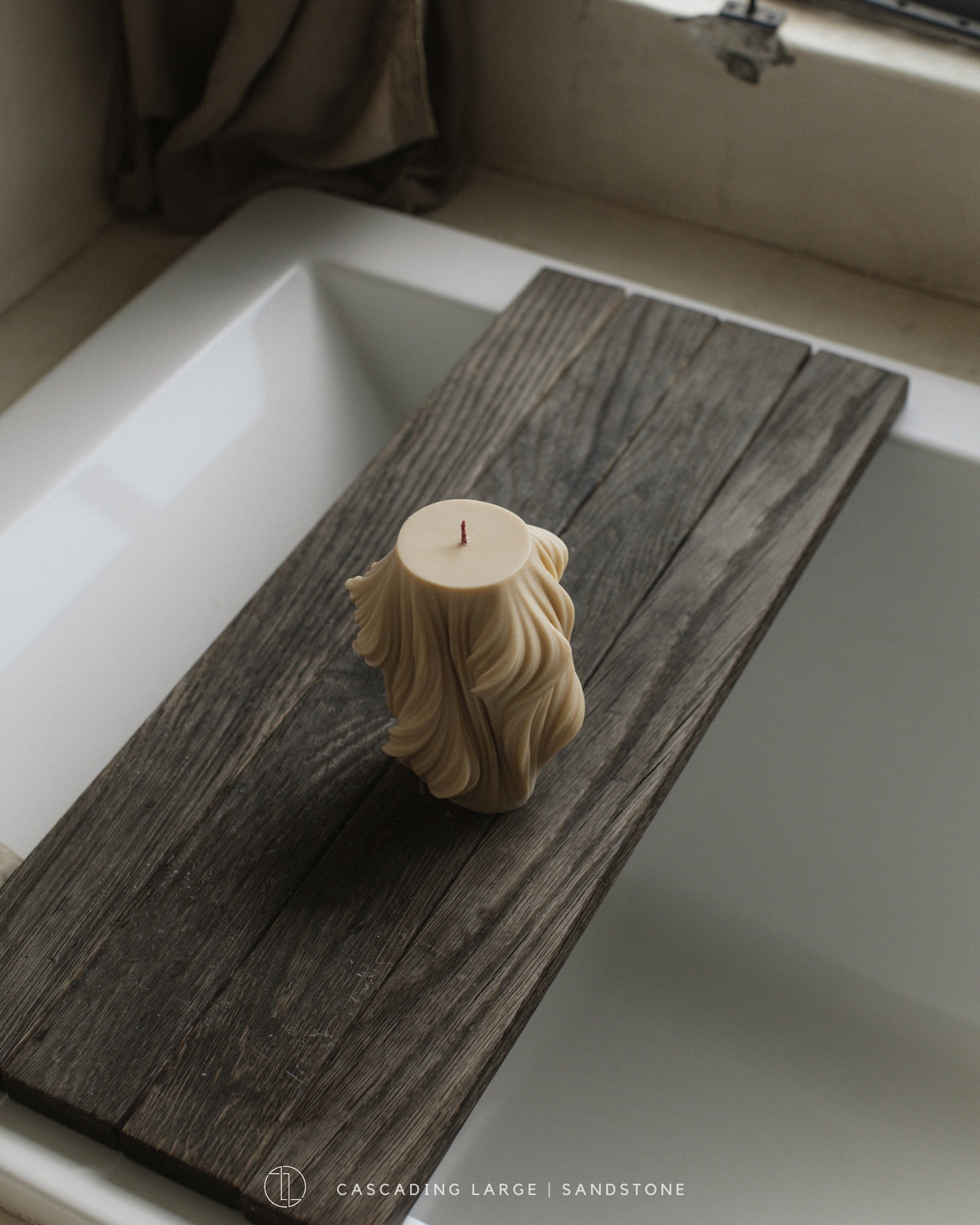 Cascading Wave Candle
