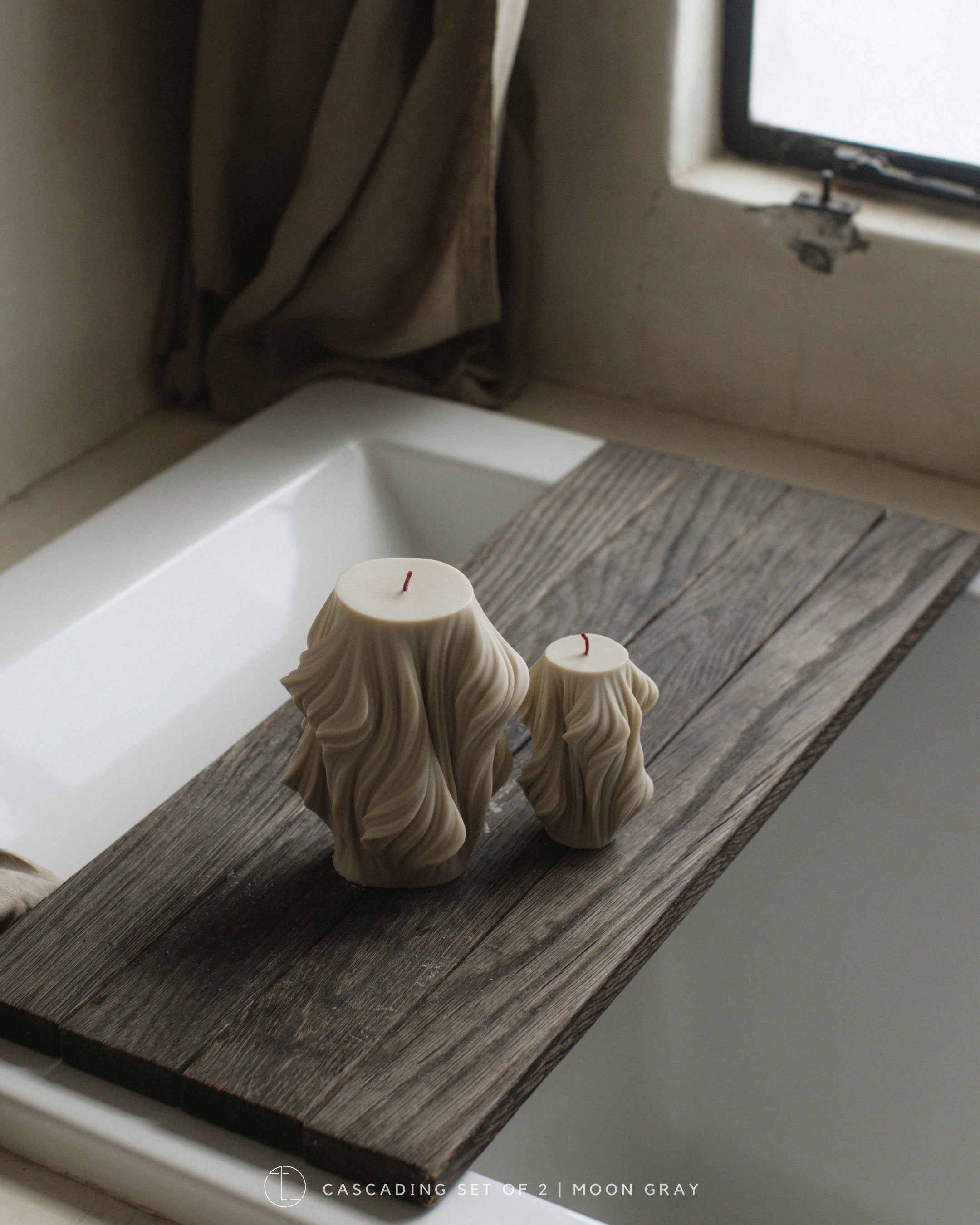 Cascading Wave Candle