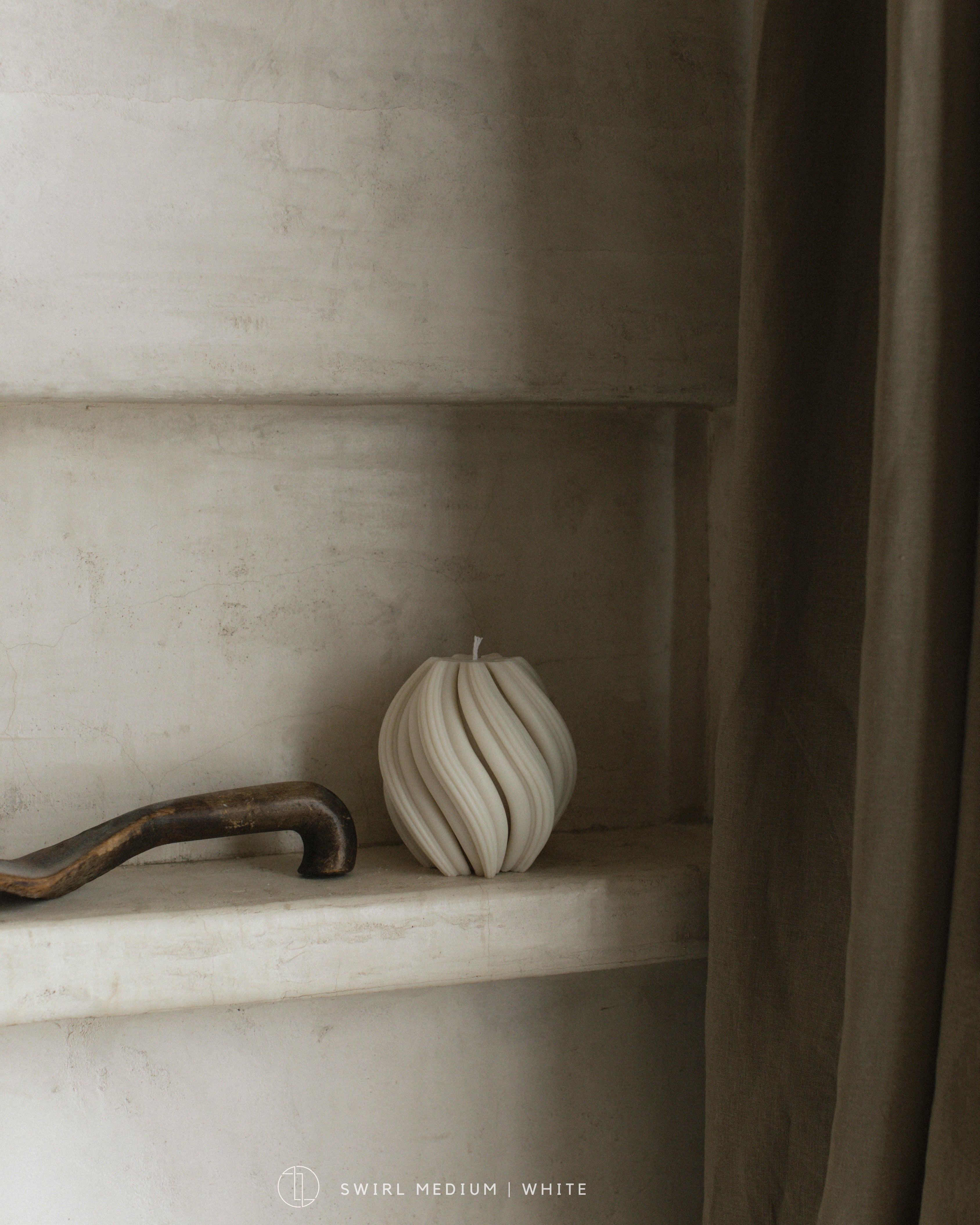 Swirl Candle