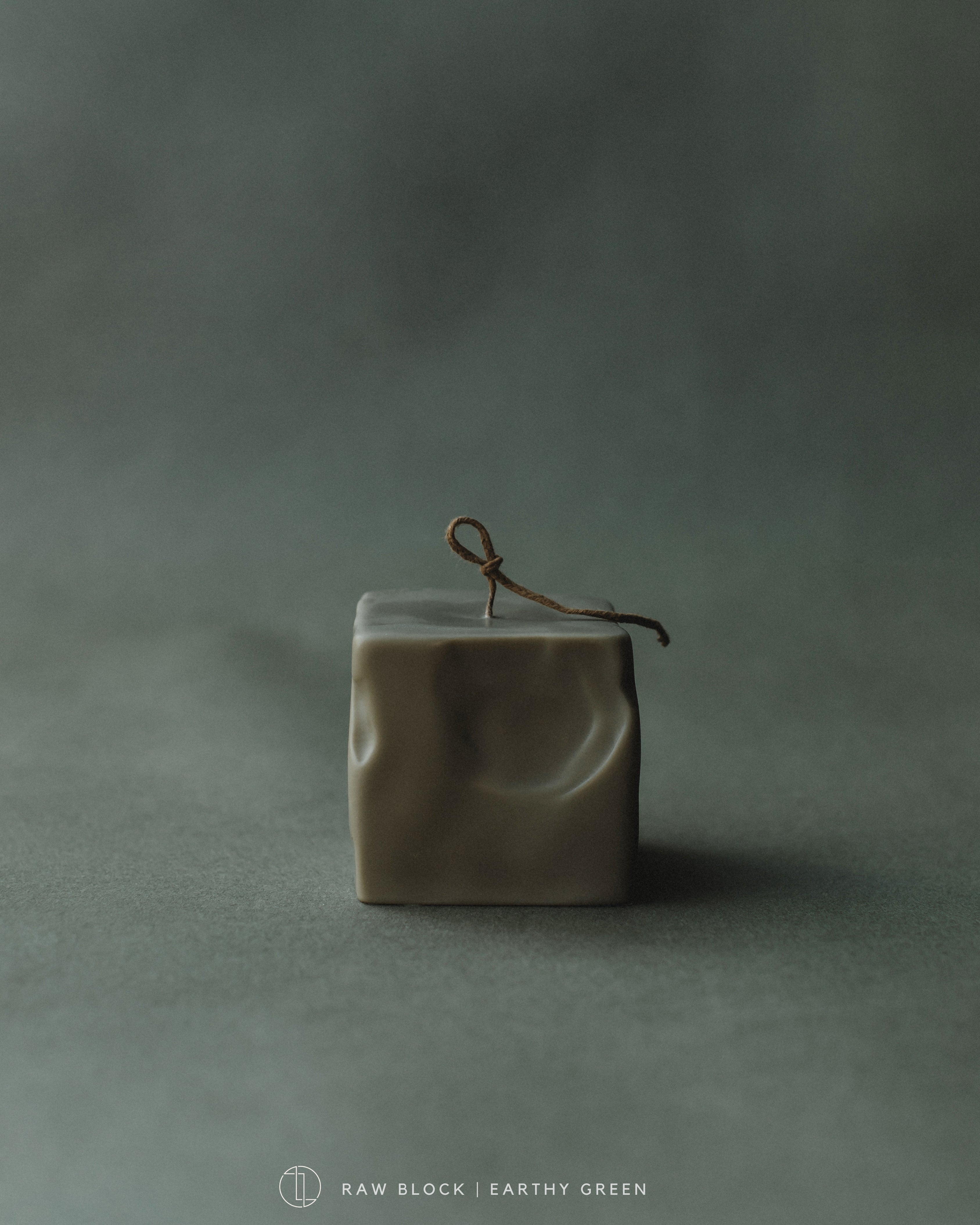Raw Block Candle