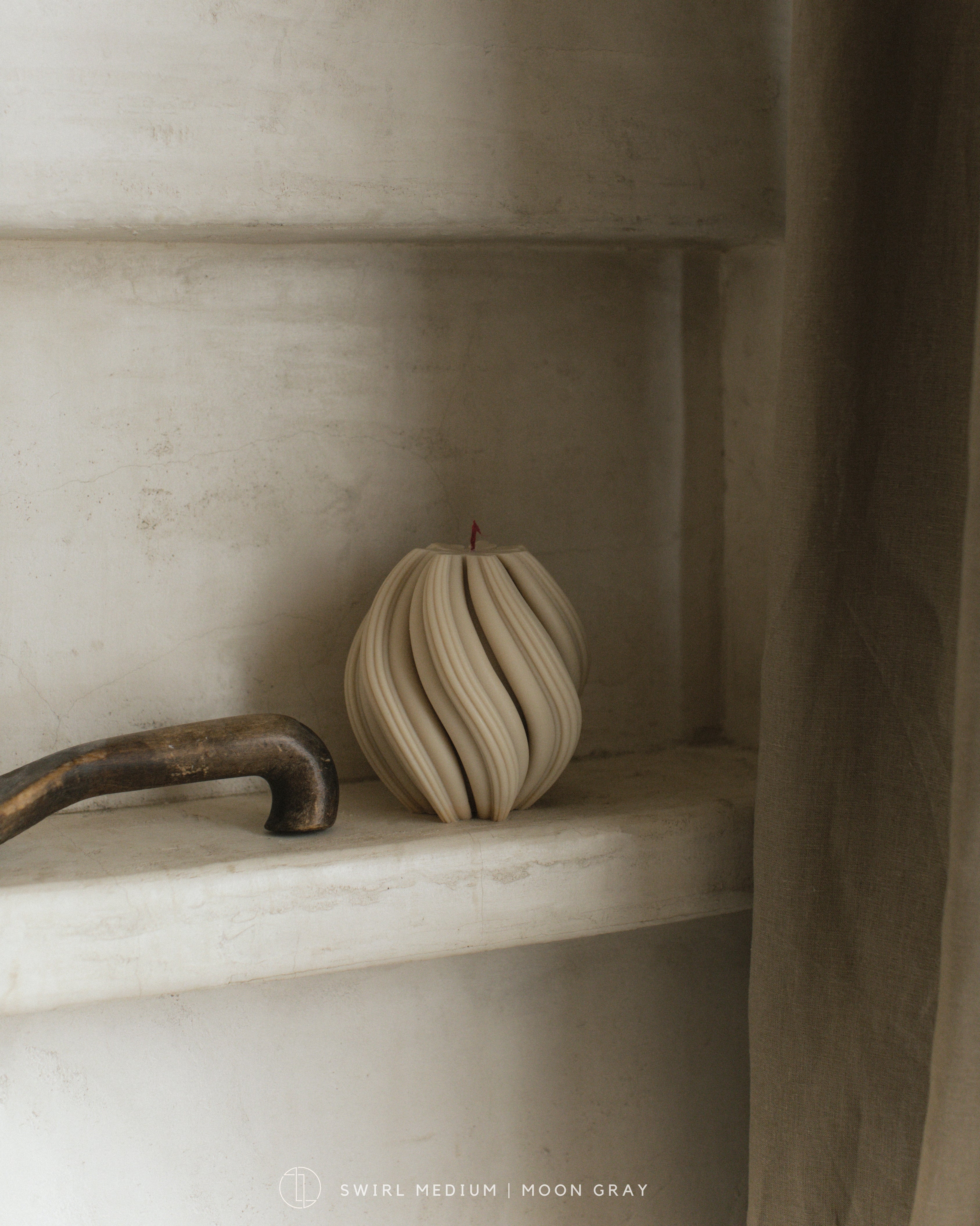 Swirl Candle