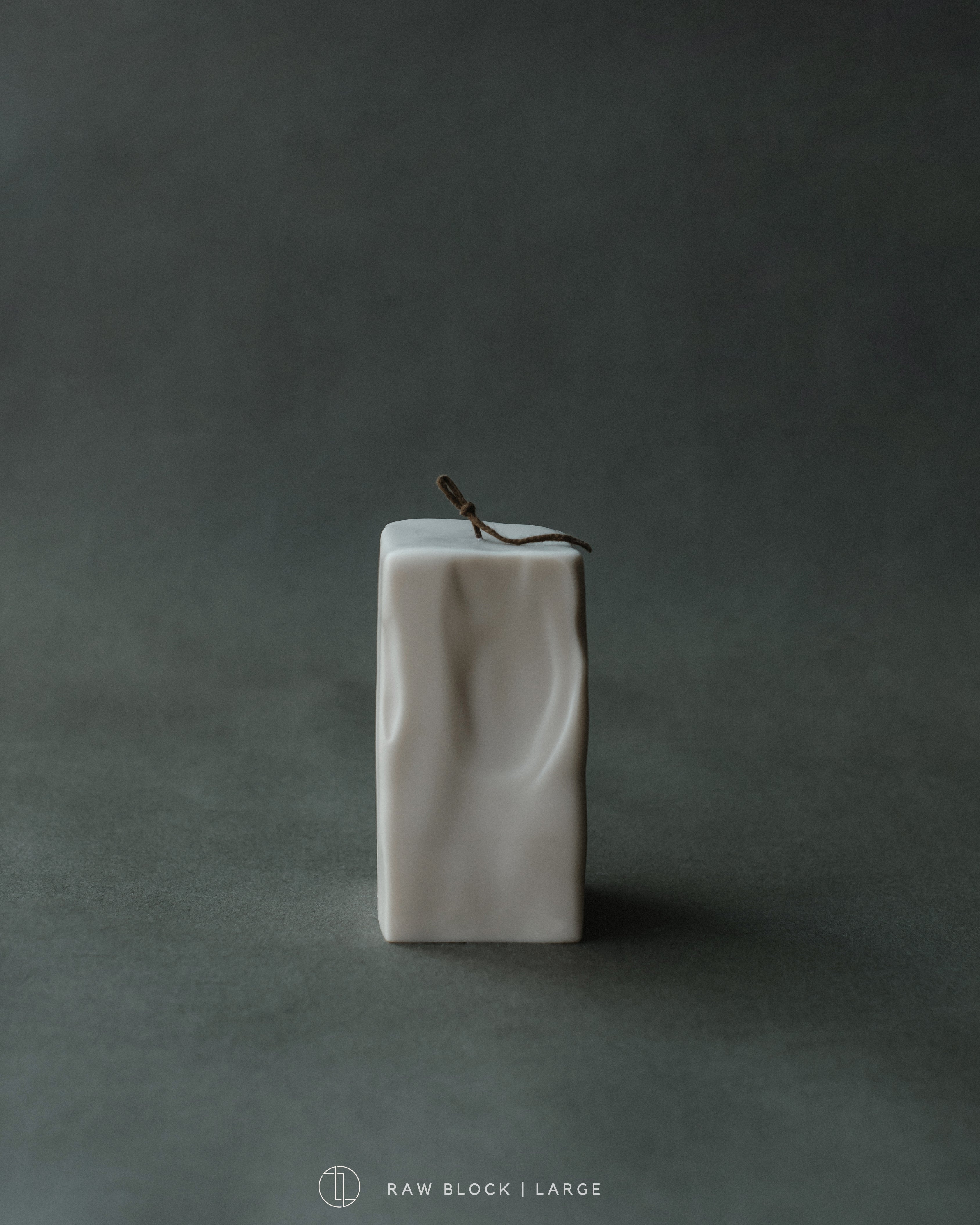 Raw Block Candle