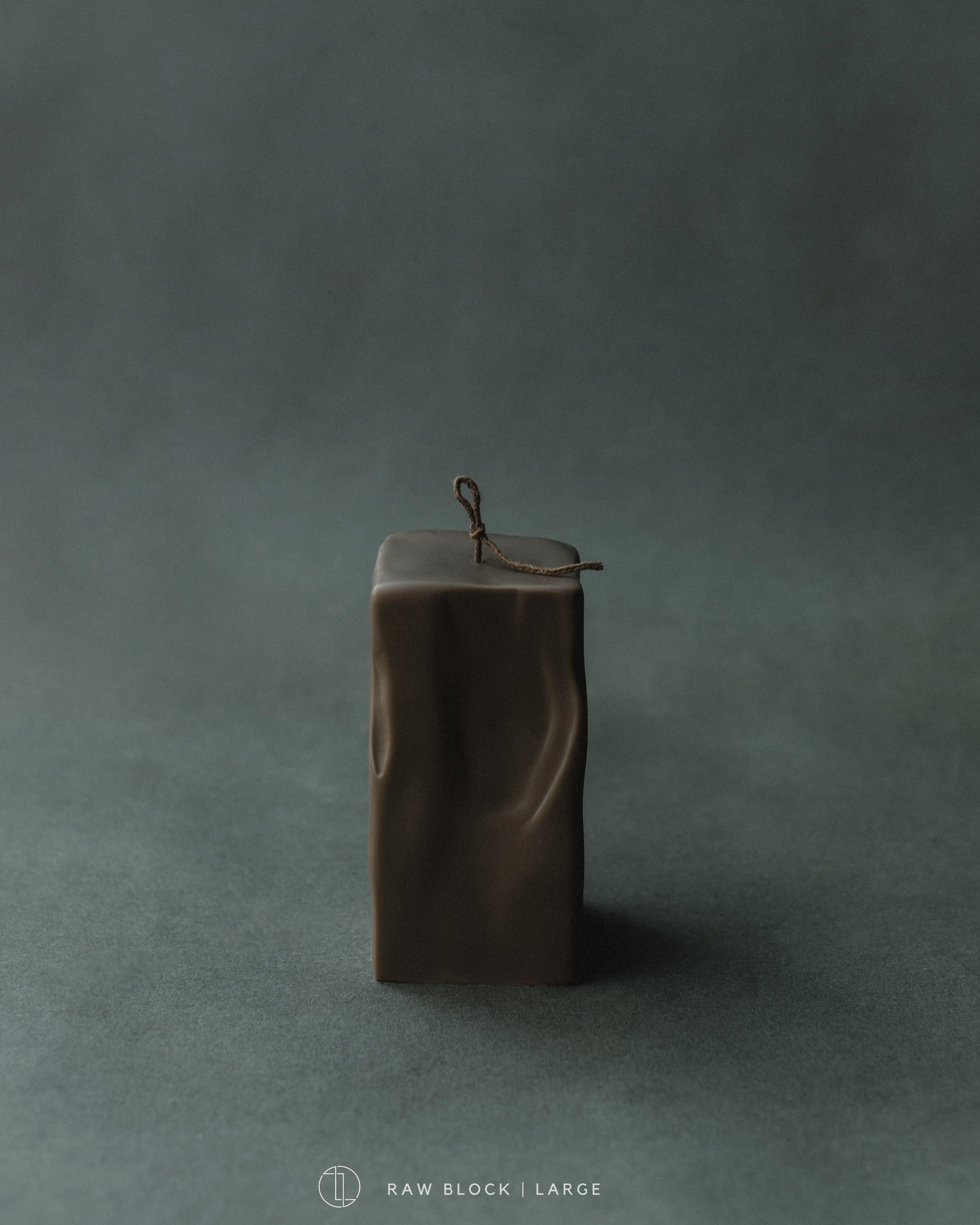 Raw Block Candle