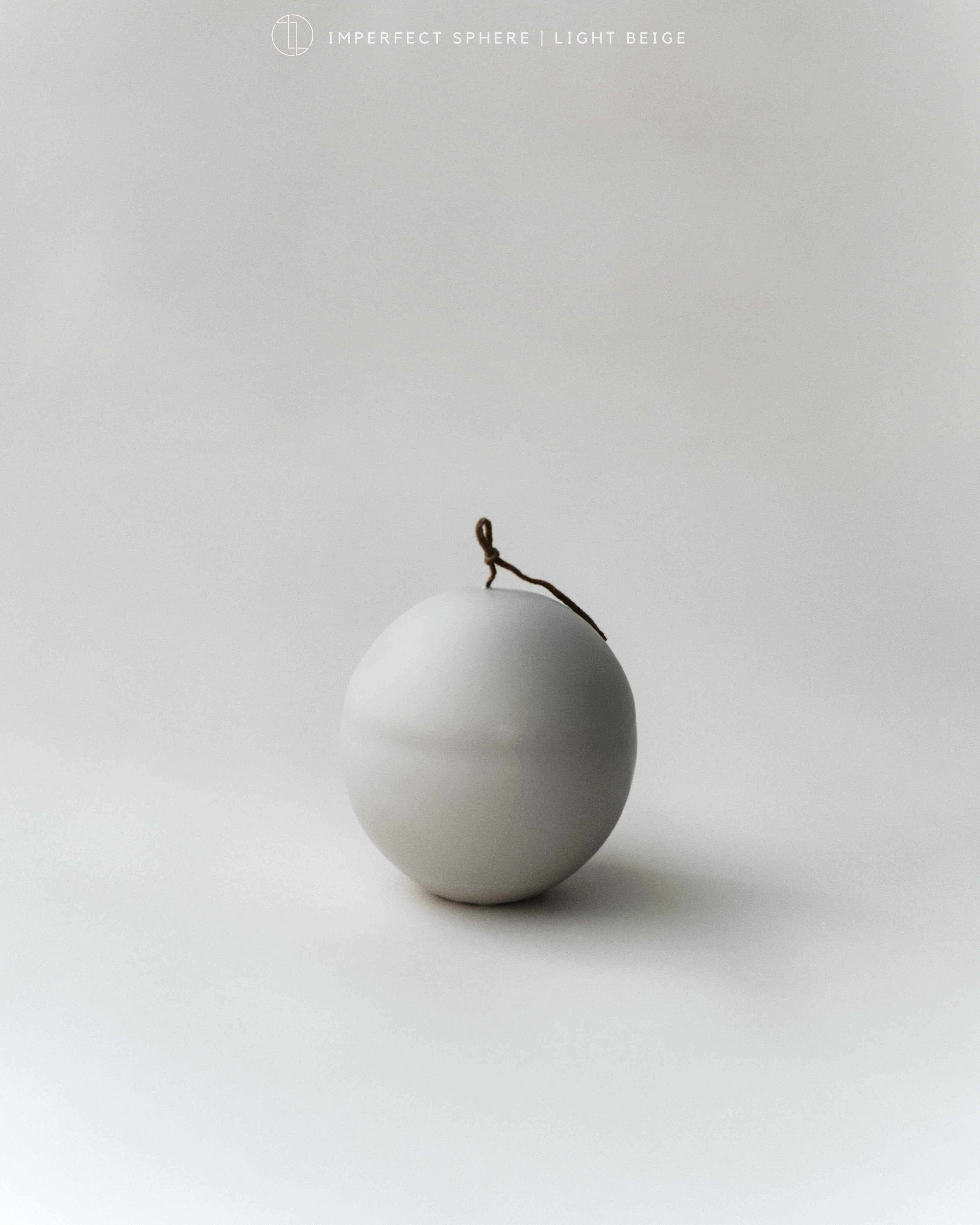 Imperfect Sphere Candle