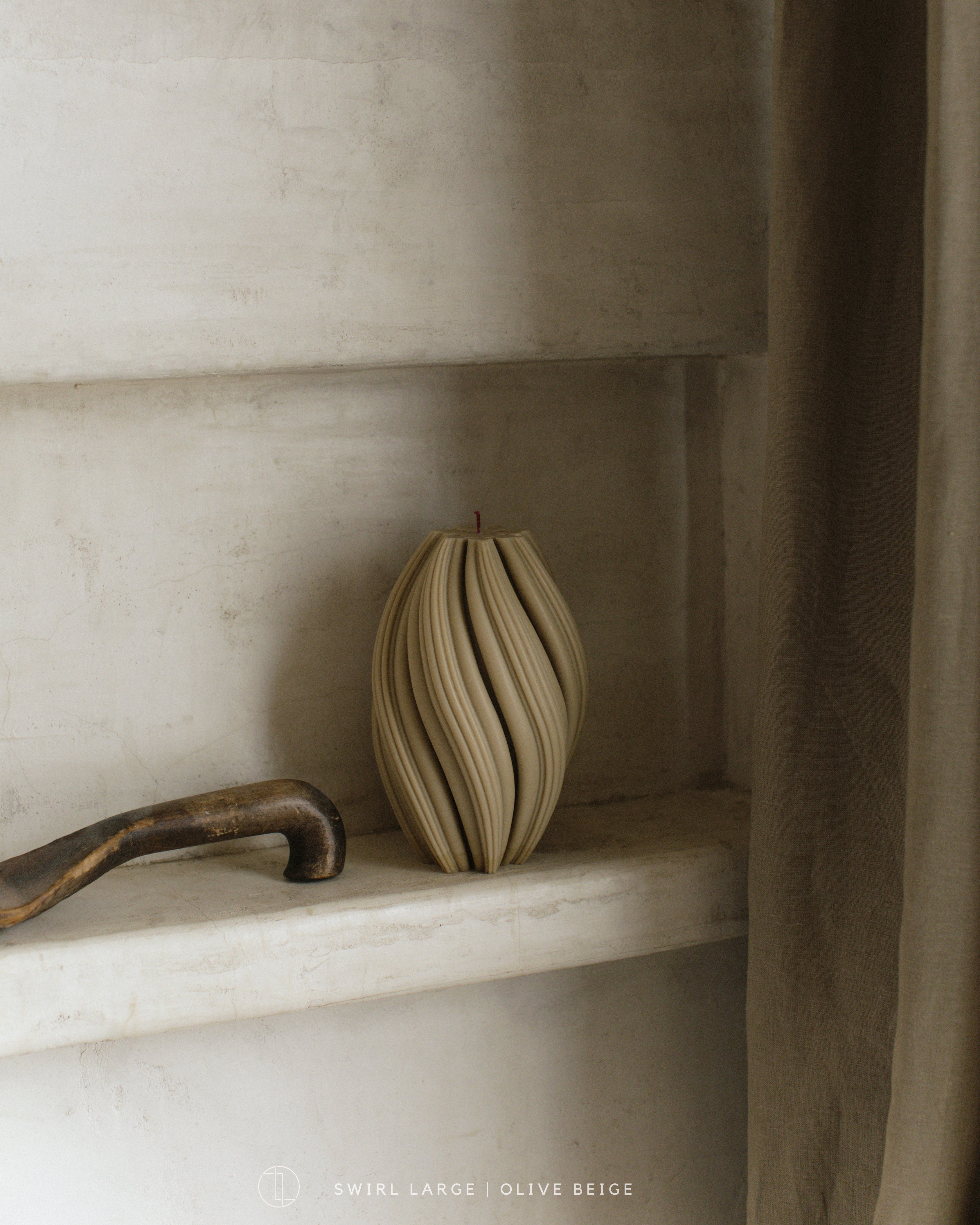 Swirl Candle