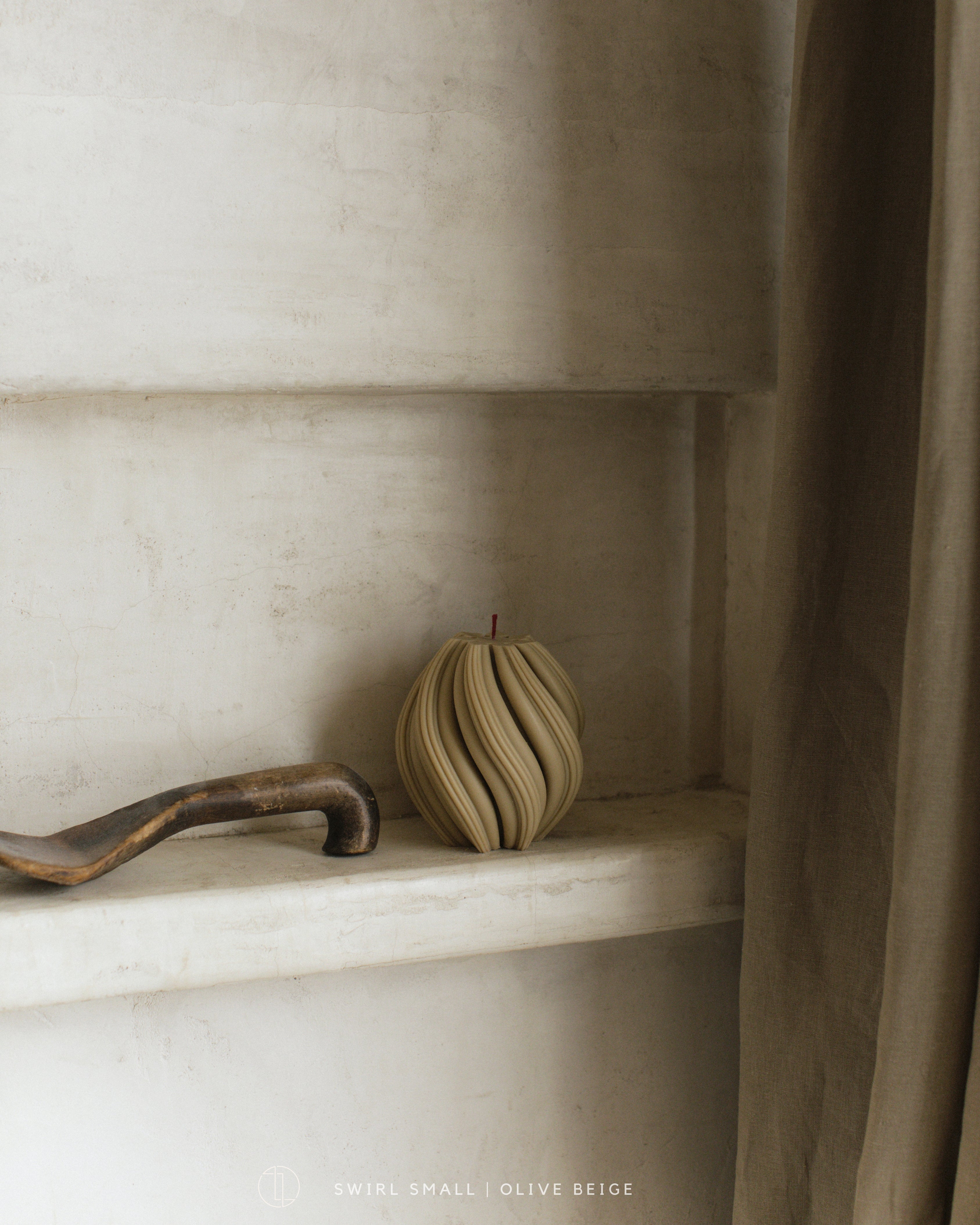 Swirl Candle
