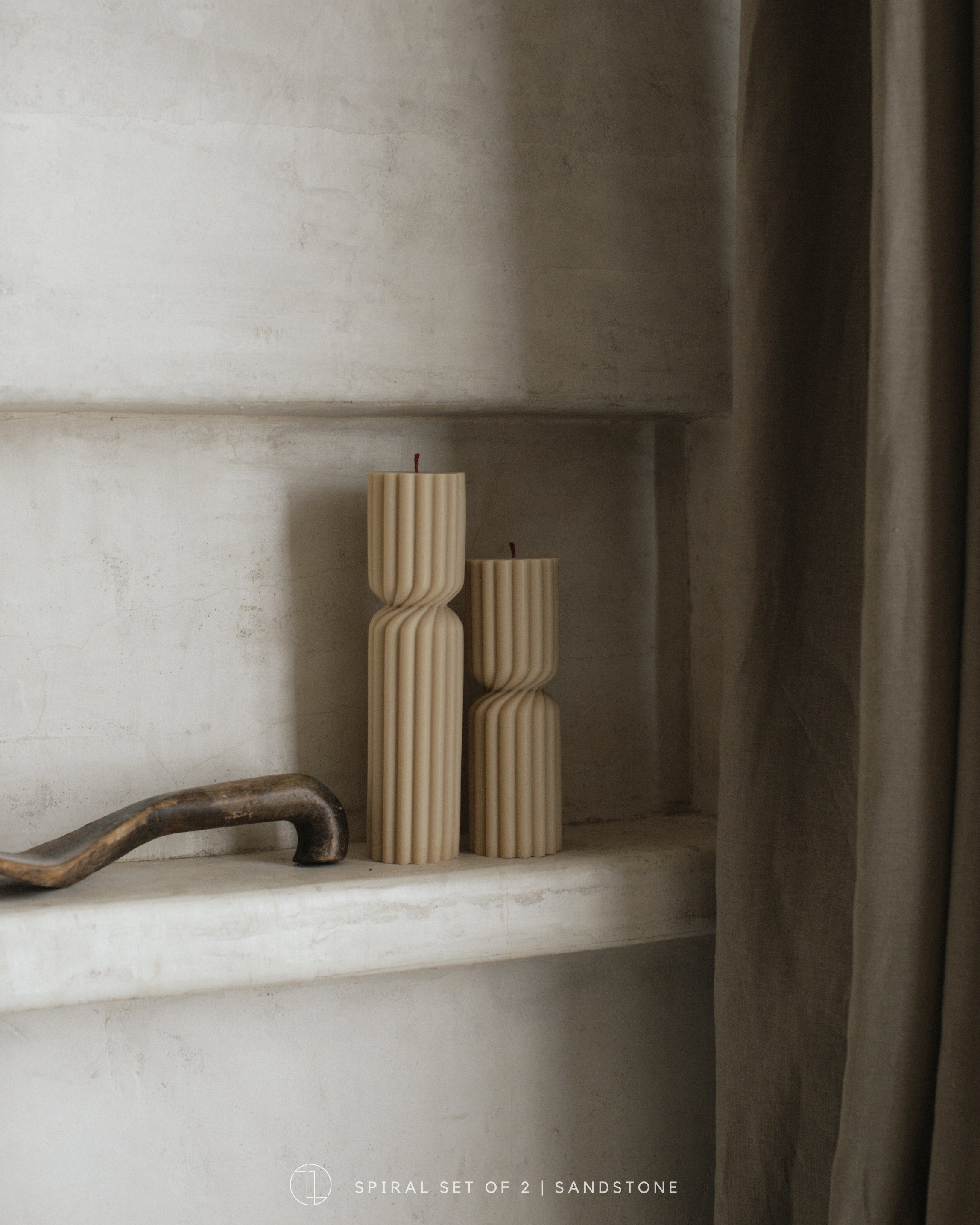 Spiral Spire Candle