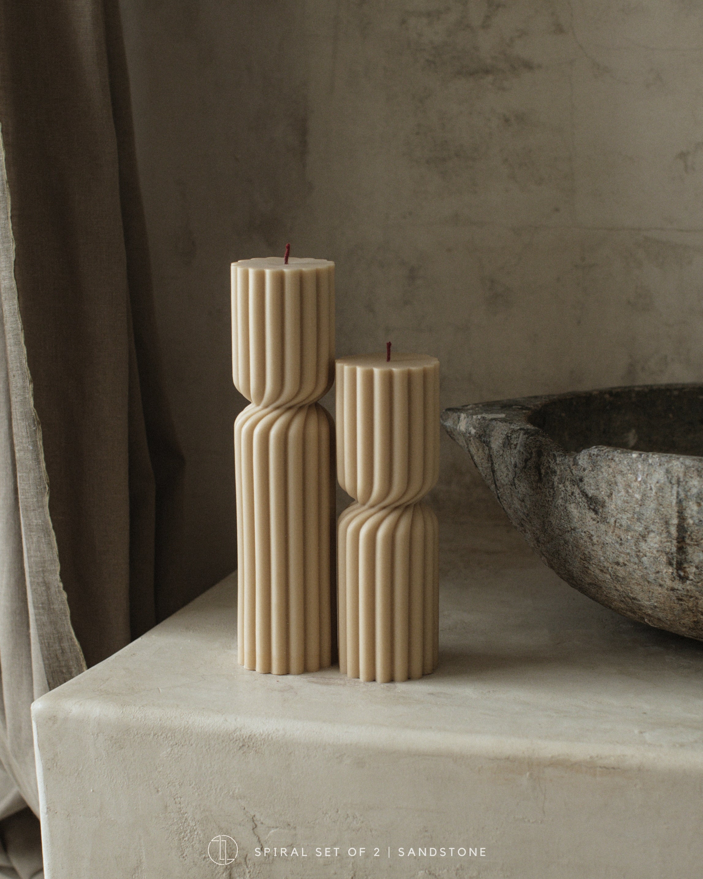 Spiral Spire Candle