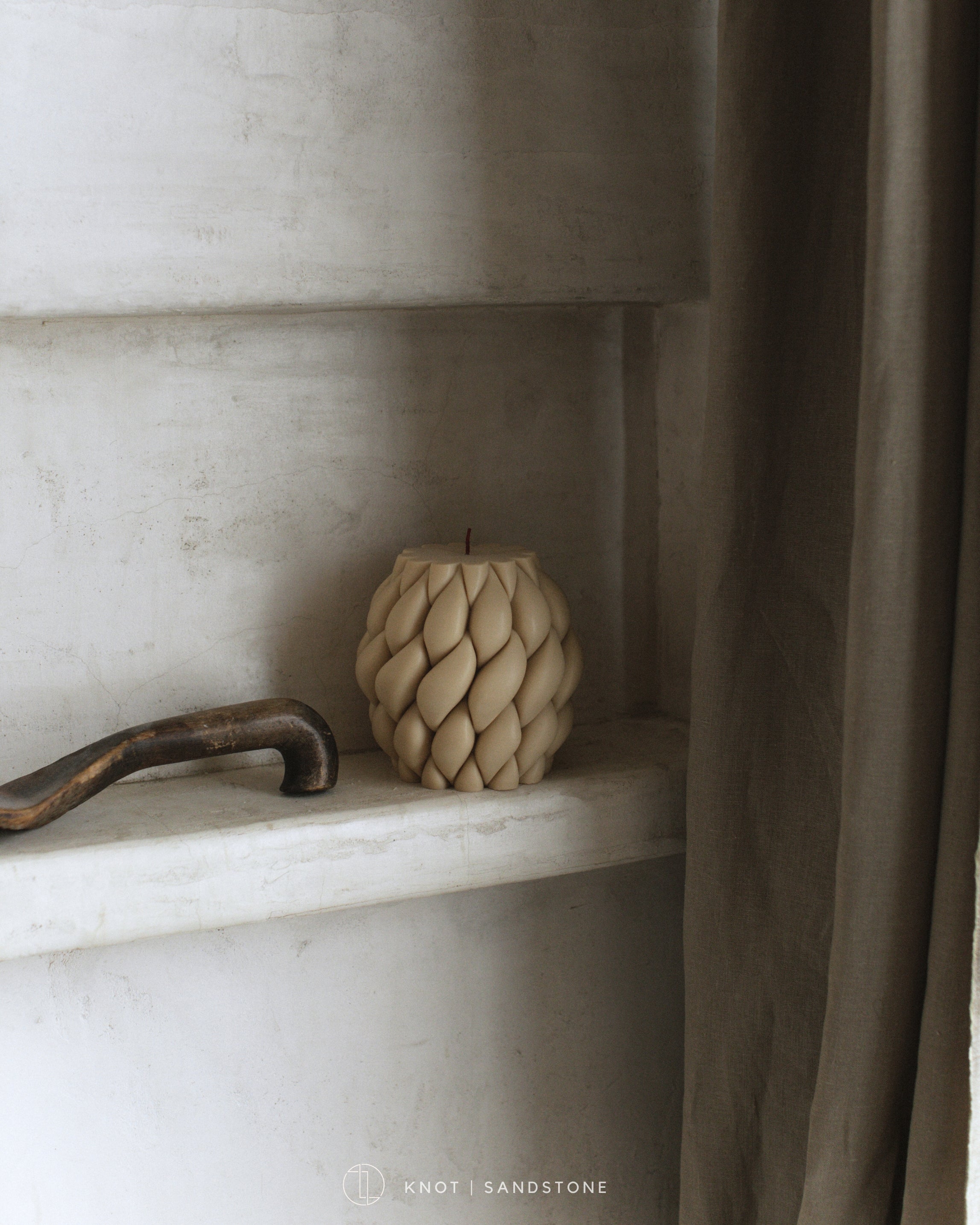 Knot Ball Candle