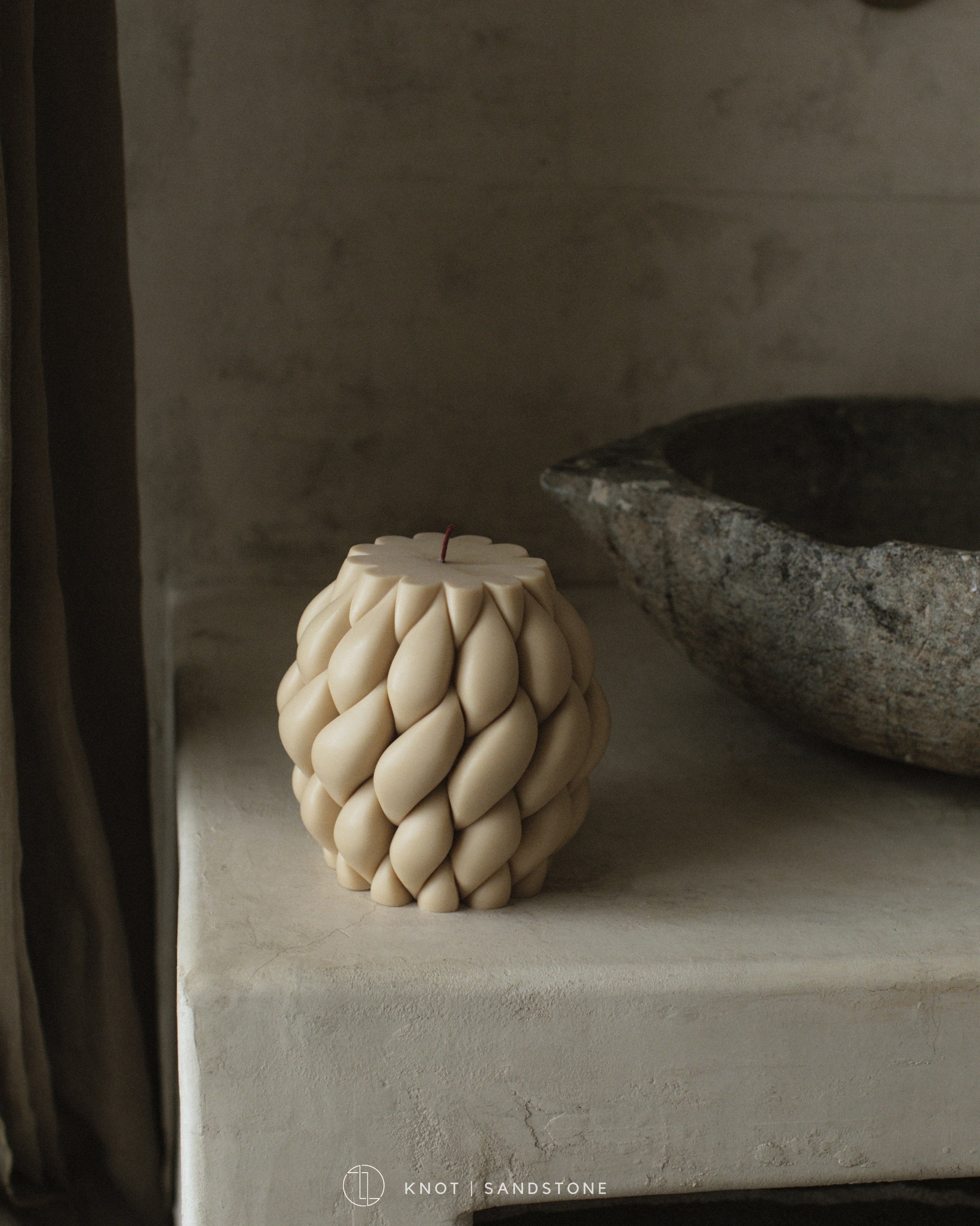 Knot Ball Candle