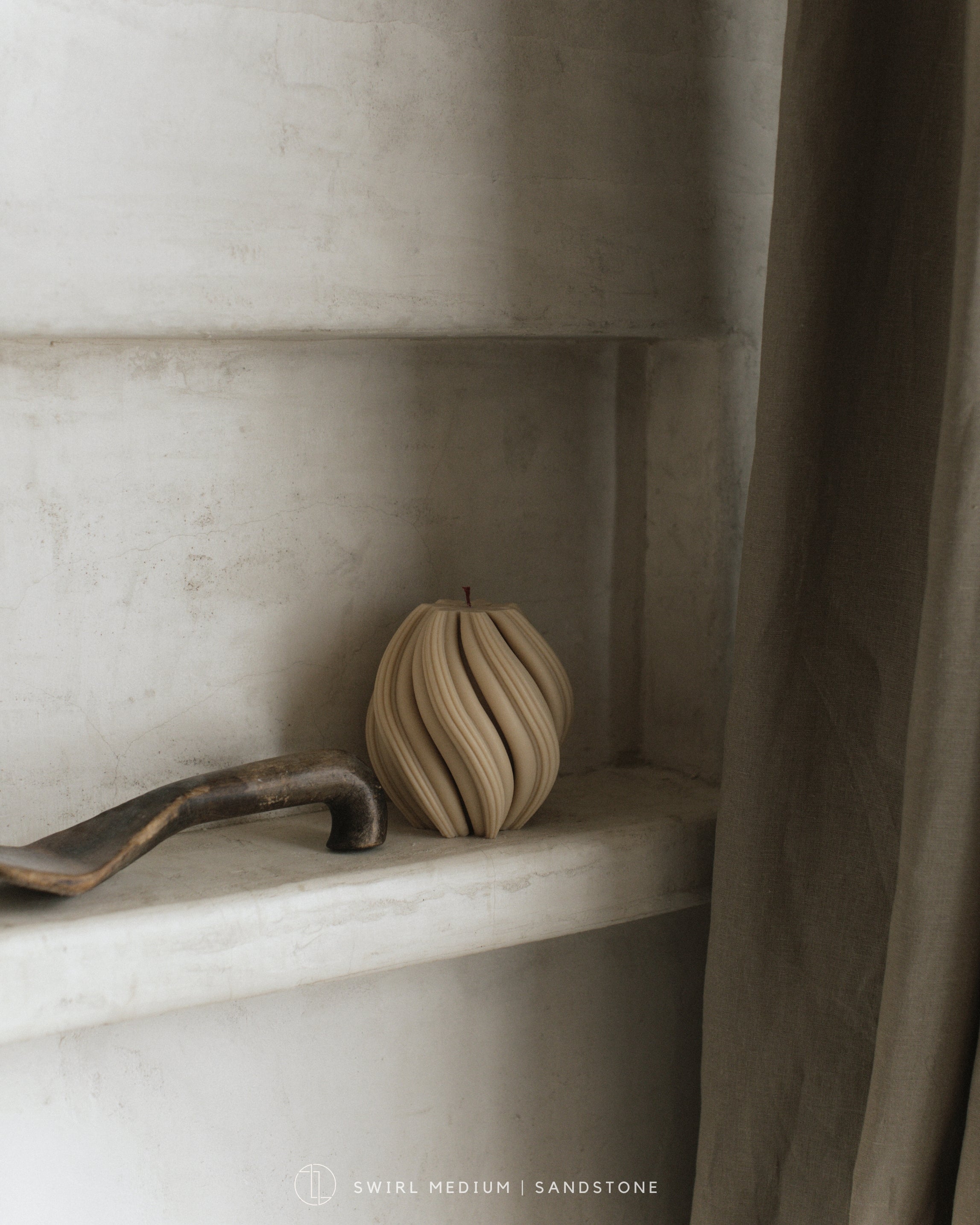 Swirl Candle