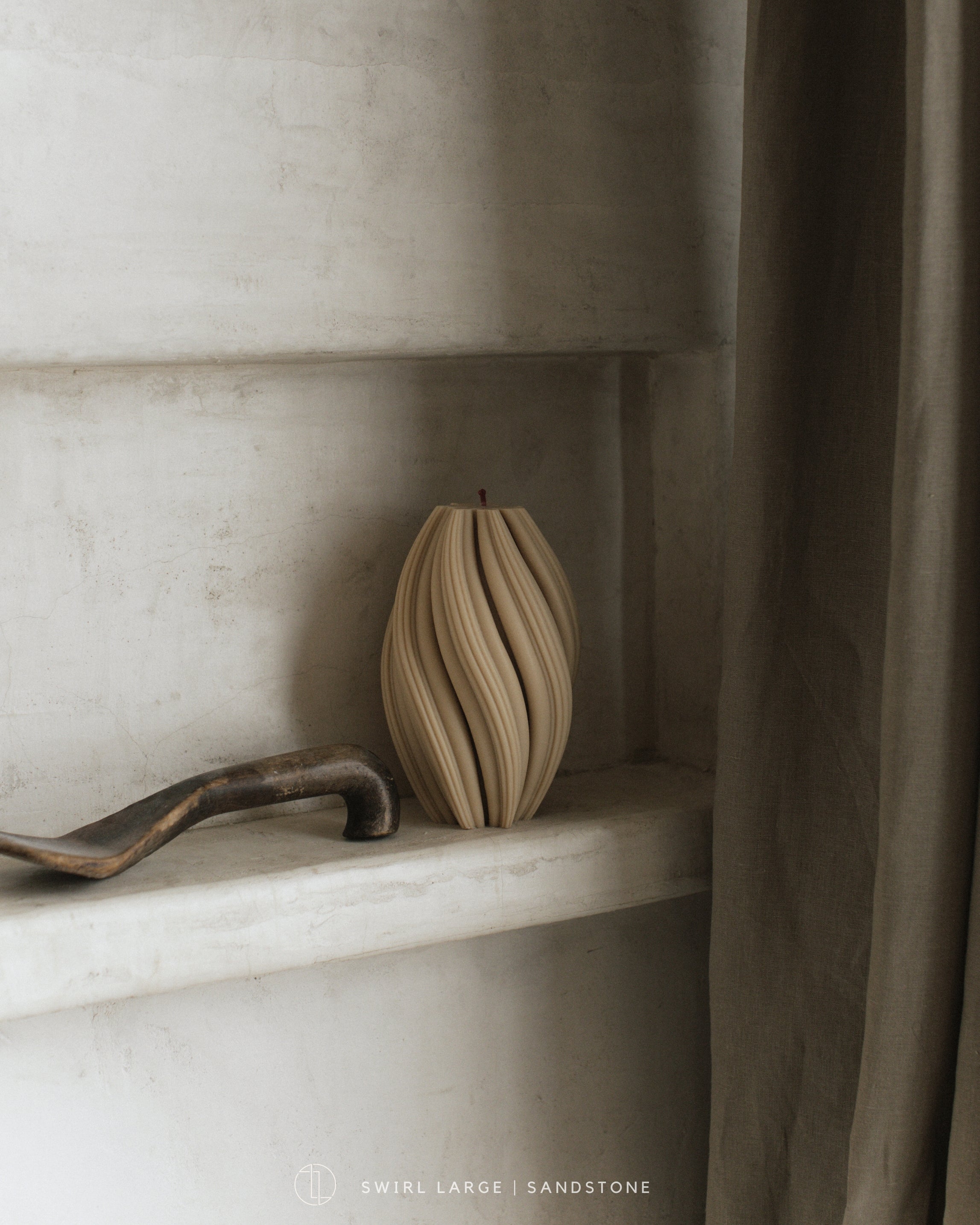 Swirl Candle