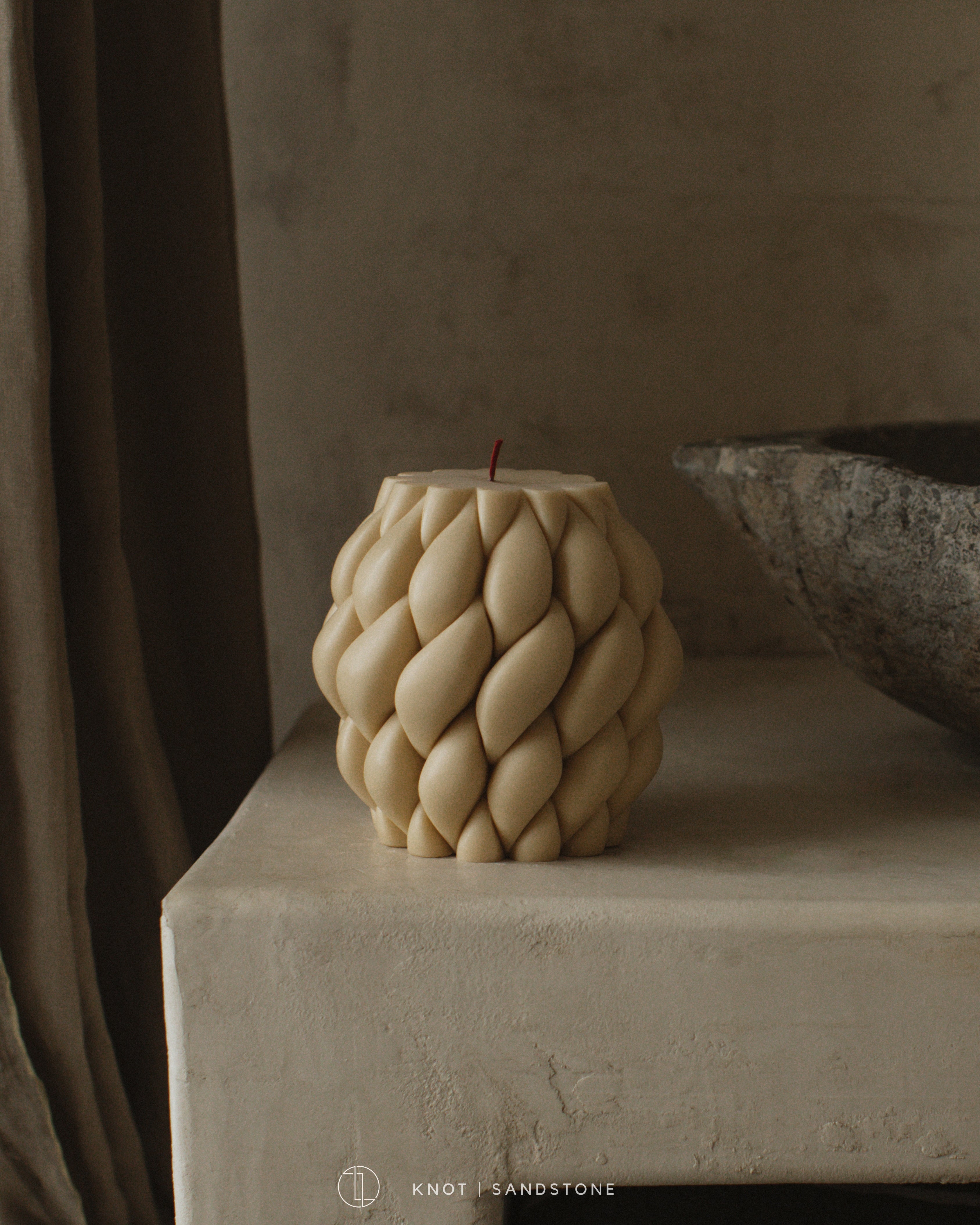 Knot Ball Candle