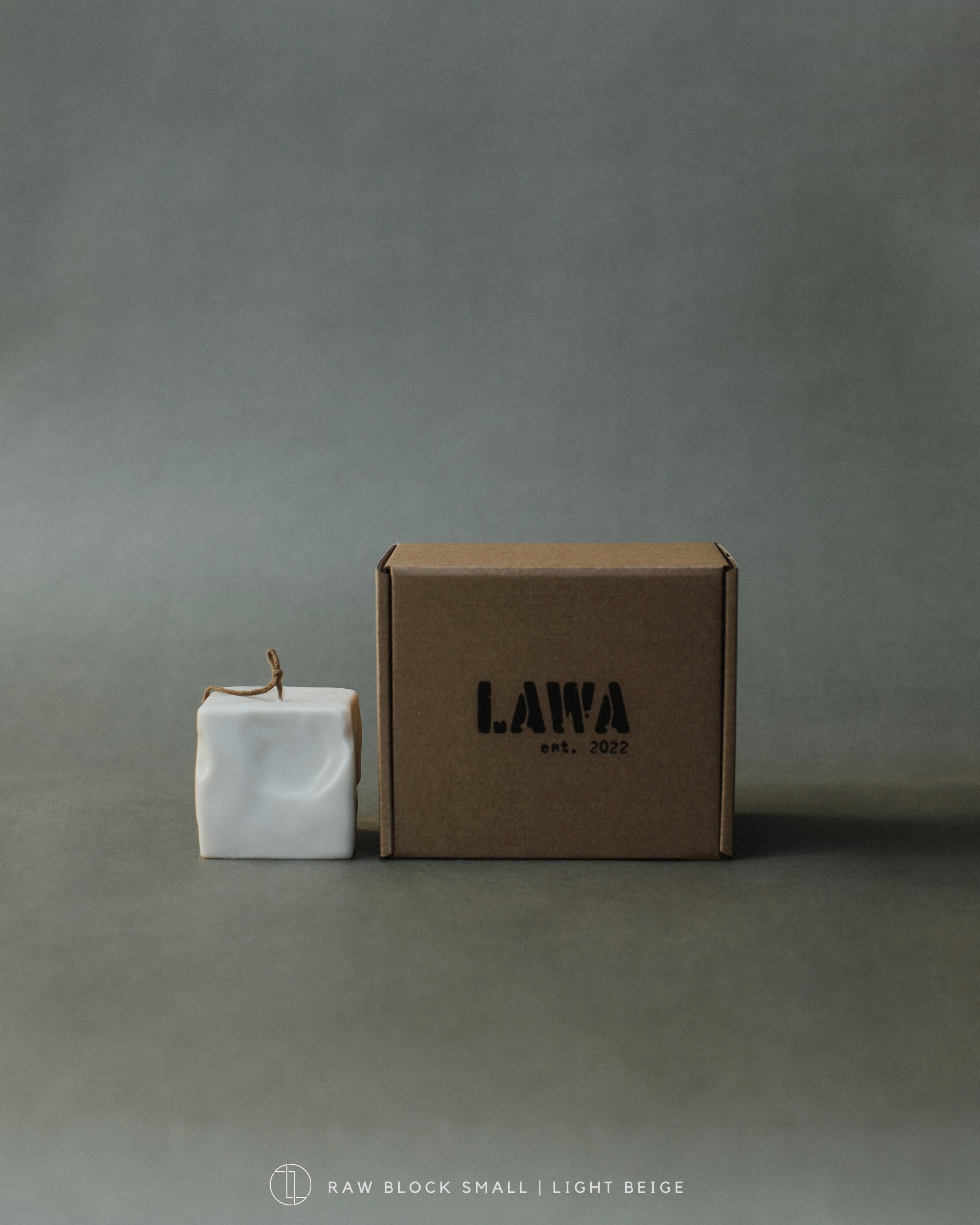 Raw Block Candle