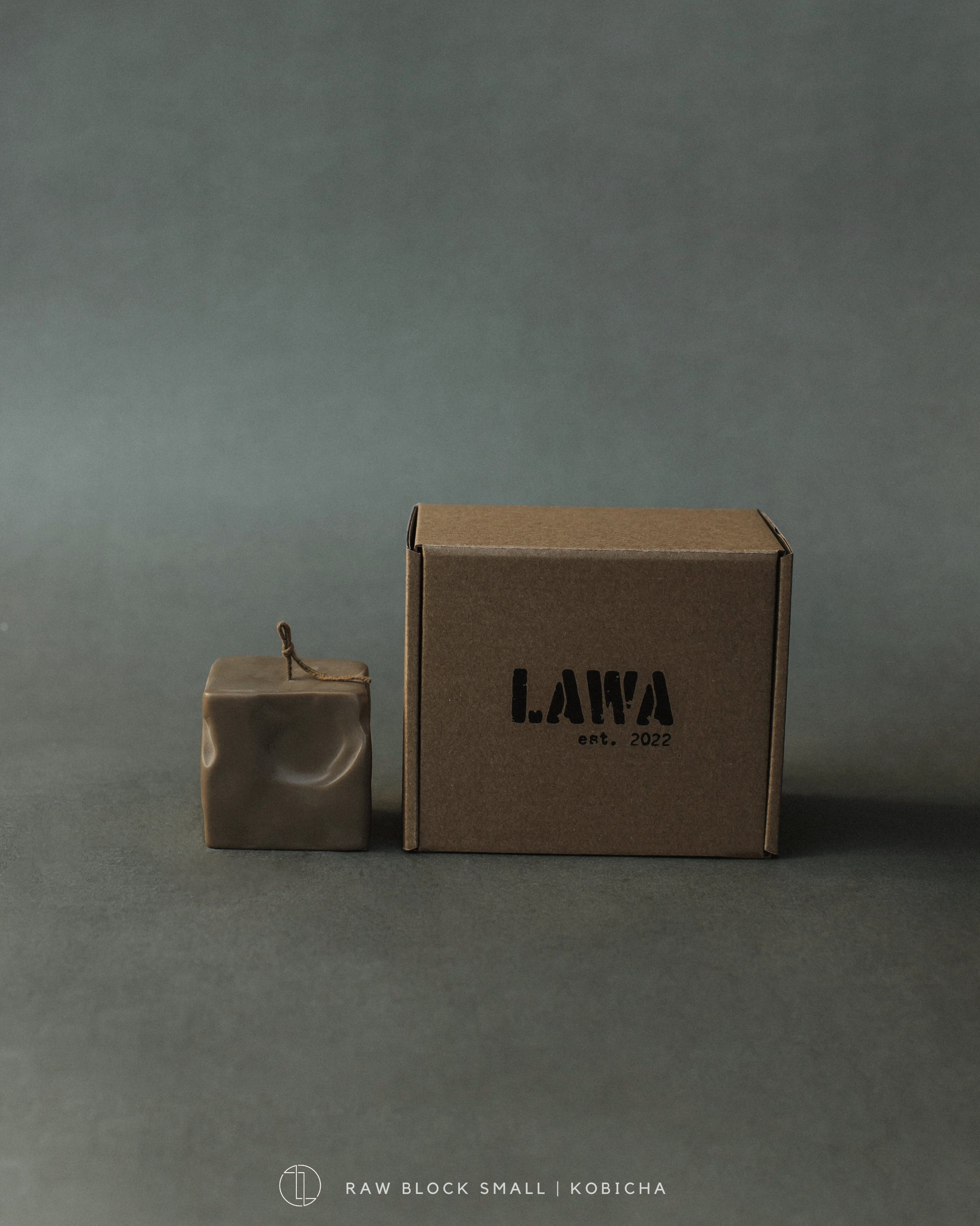 Raw Block Candle
