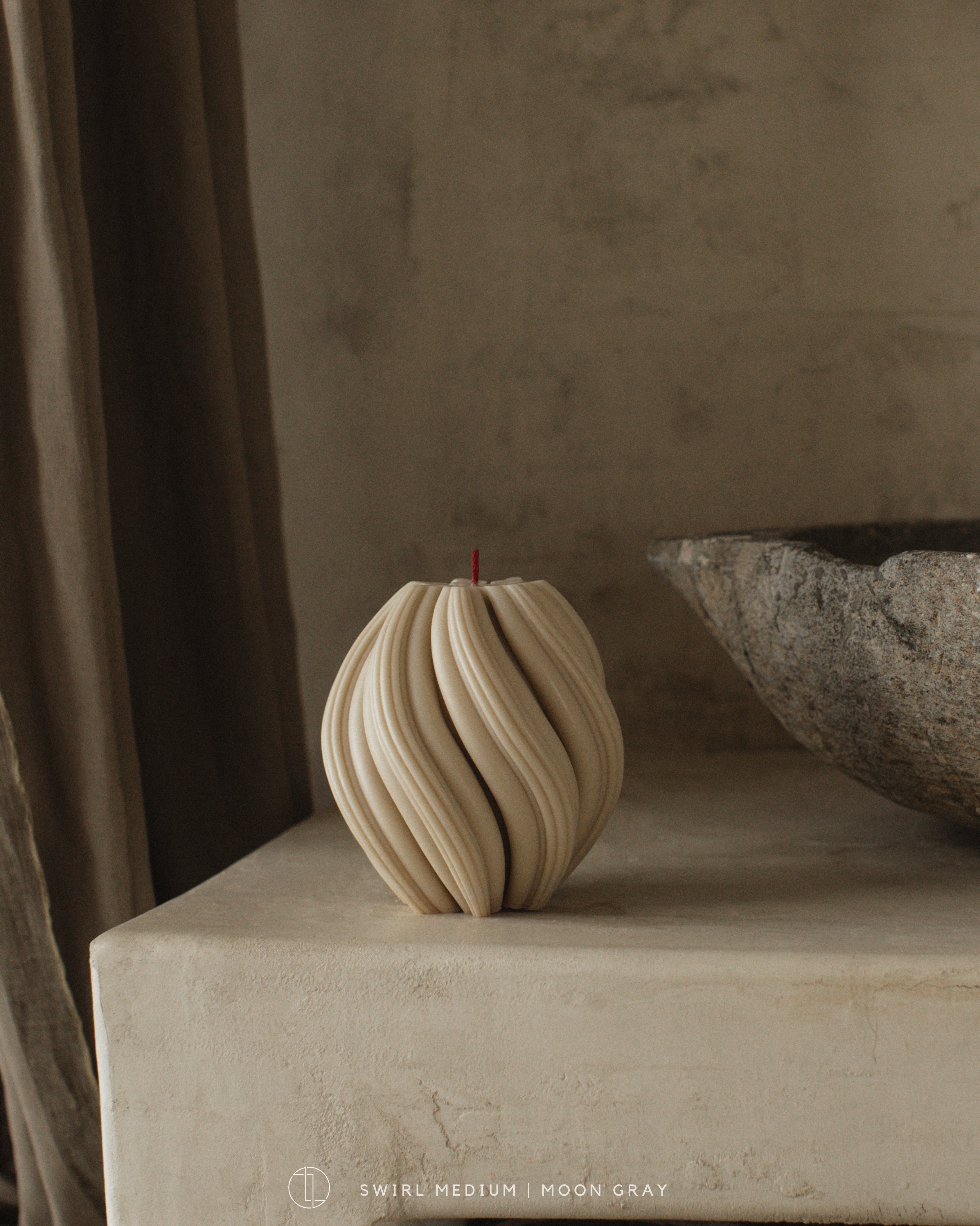Swirl Candle