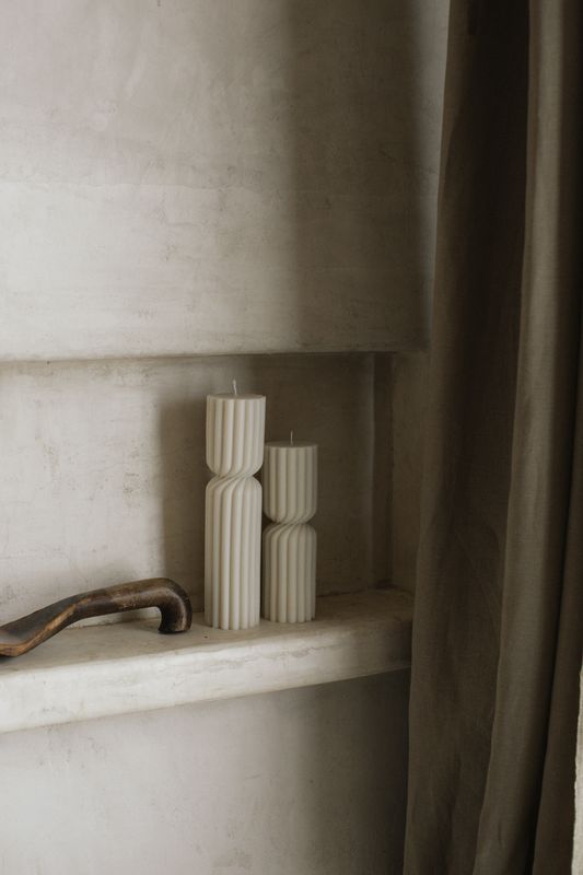Spiral Spire Candle