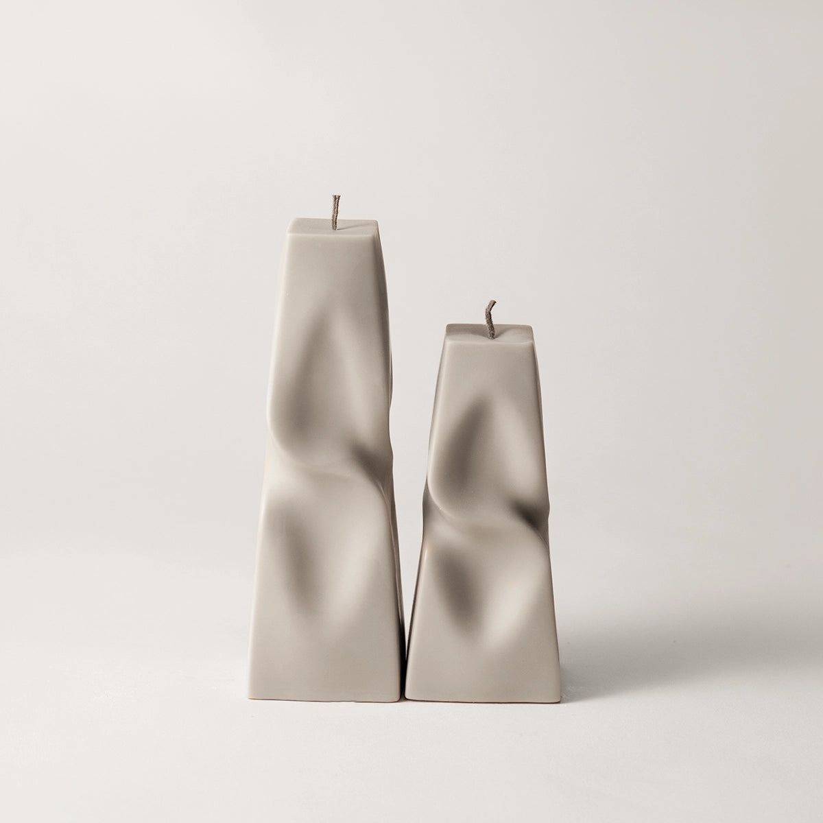Twisted Pyramid Candle