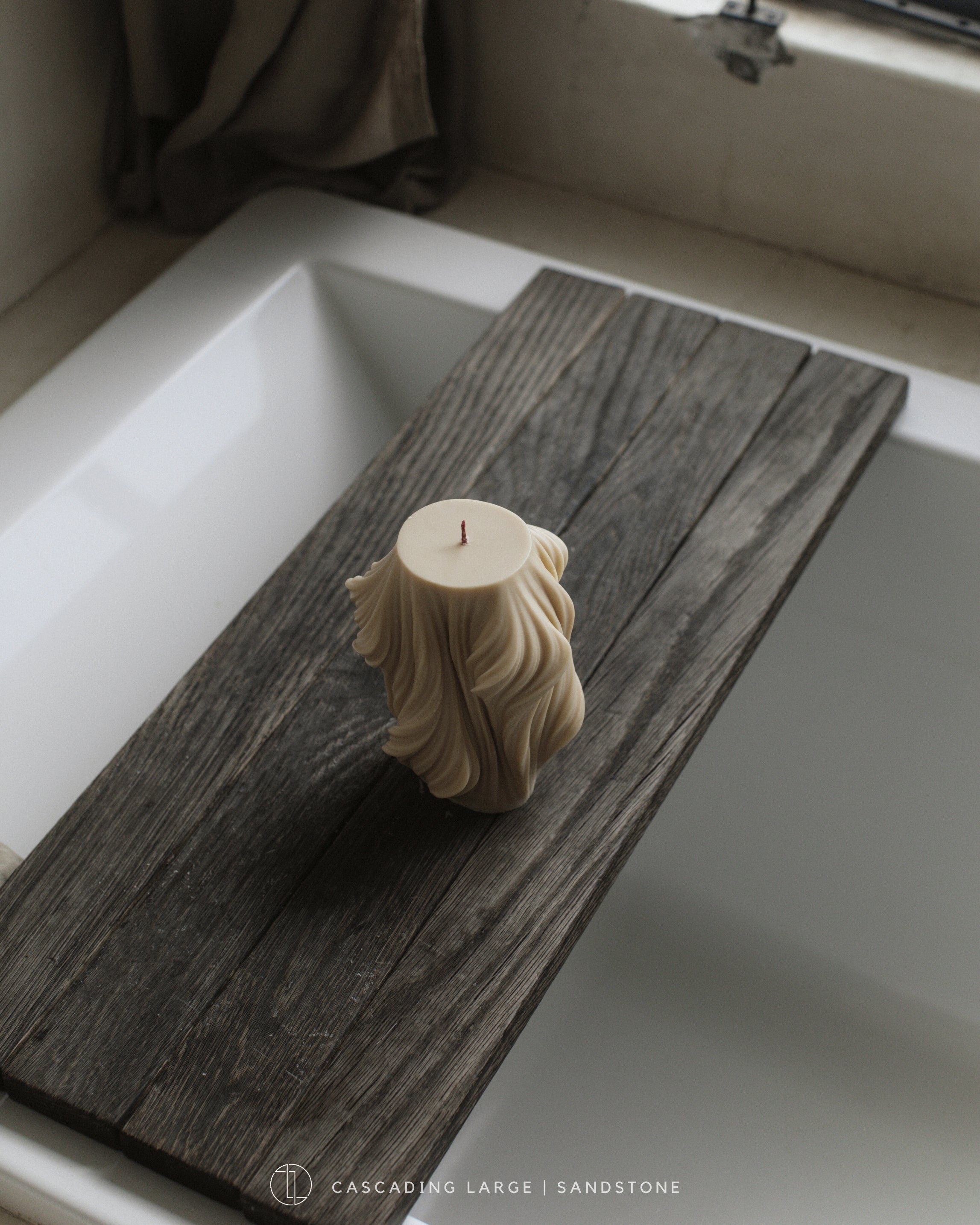 Cascading Wave Candle