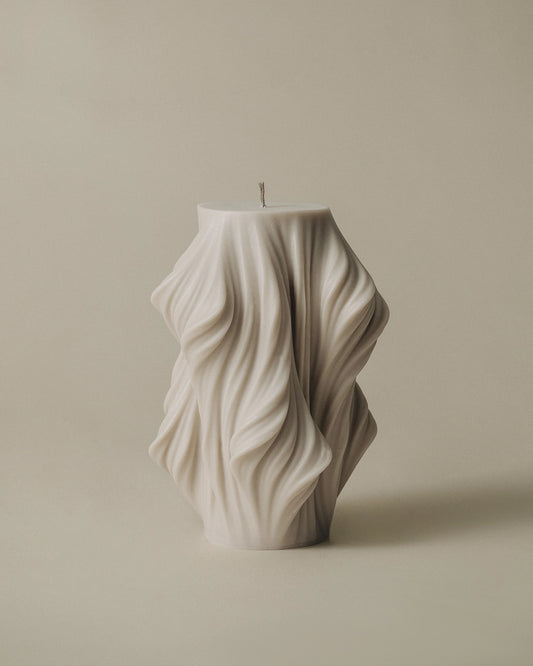 Cascading Wave Candle