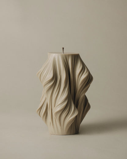 Cascading Wave Candle