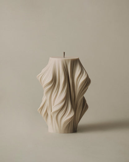 Cascading Wave Candle