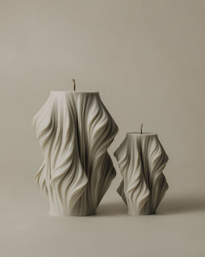 Cascading Wave Candle