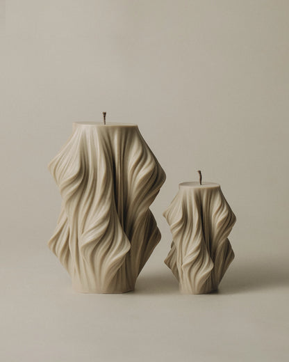 Cascading Wave Candle