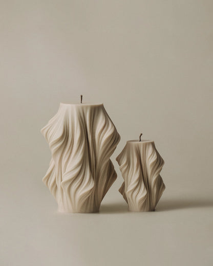 Cascading Wave Candle
