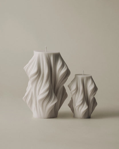 Cascading Wave Candle