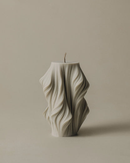 Cascading Wave Candle