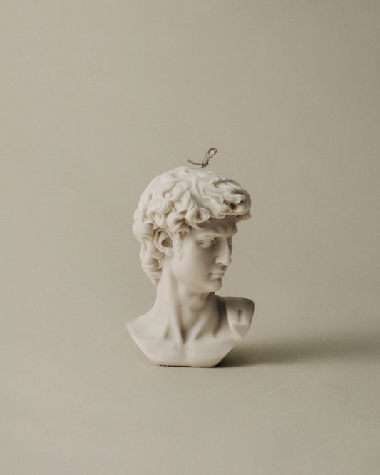David Bust Candle