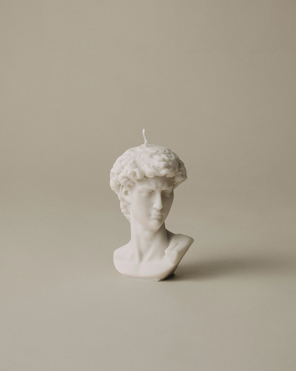 David Bust Candle