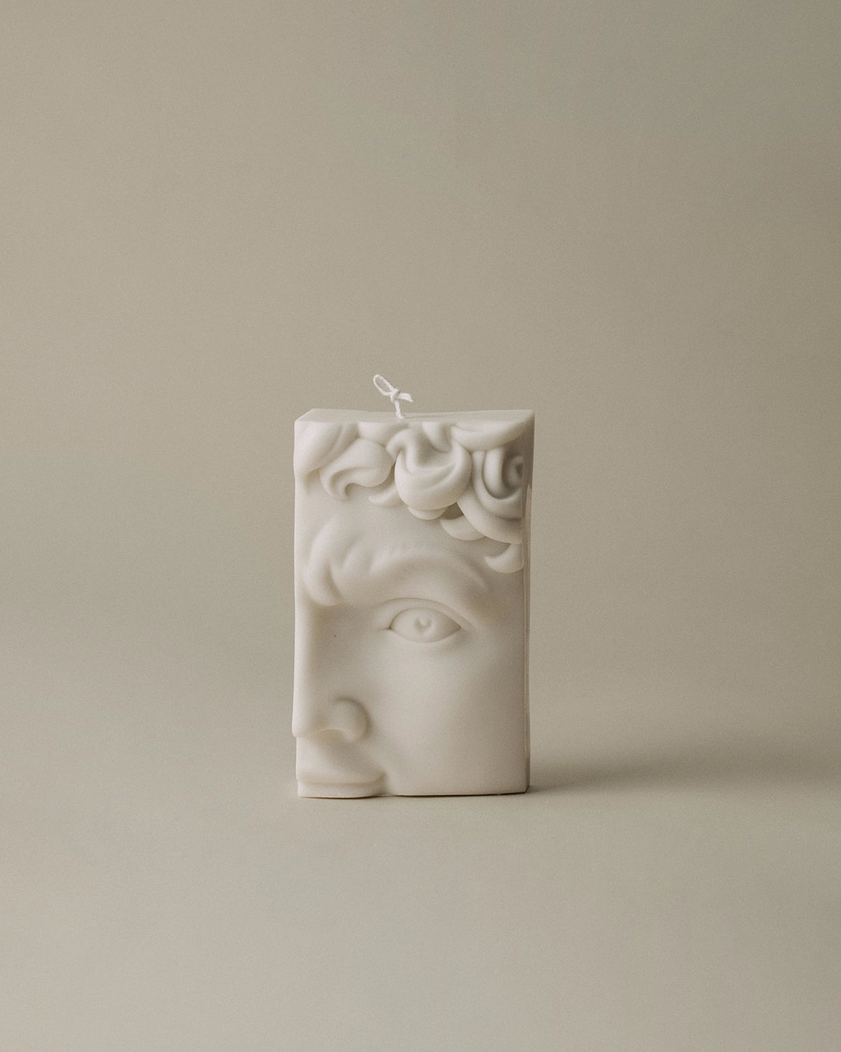David's Half Face Candle