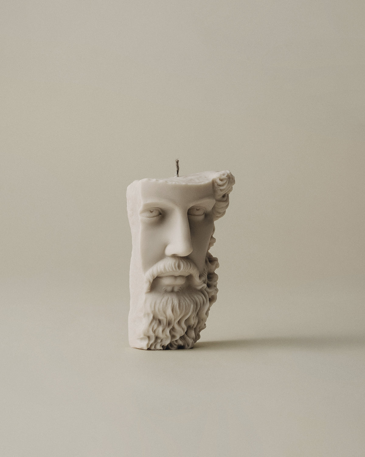 Greek Face Candle